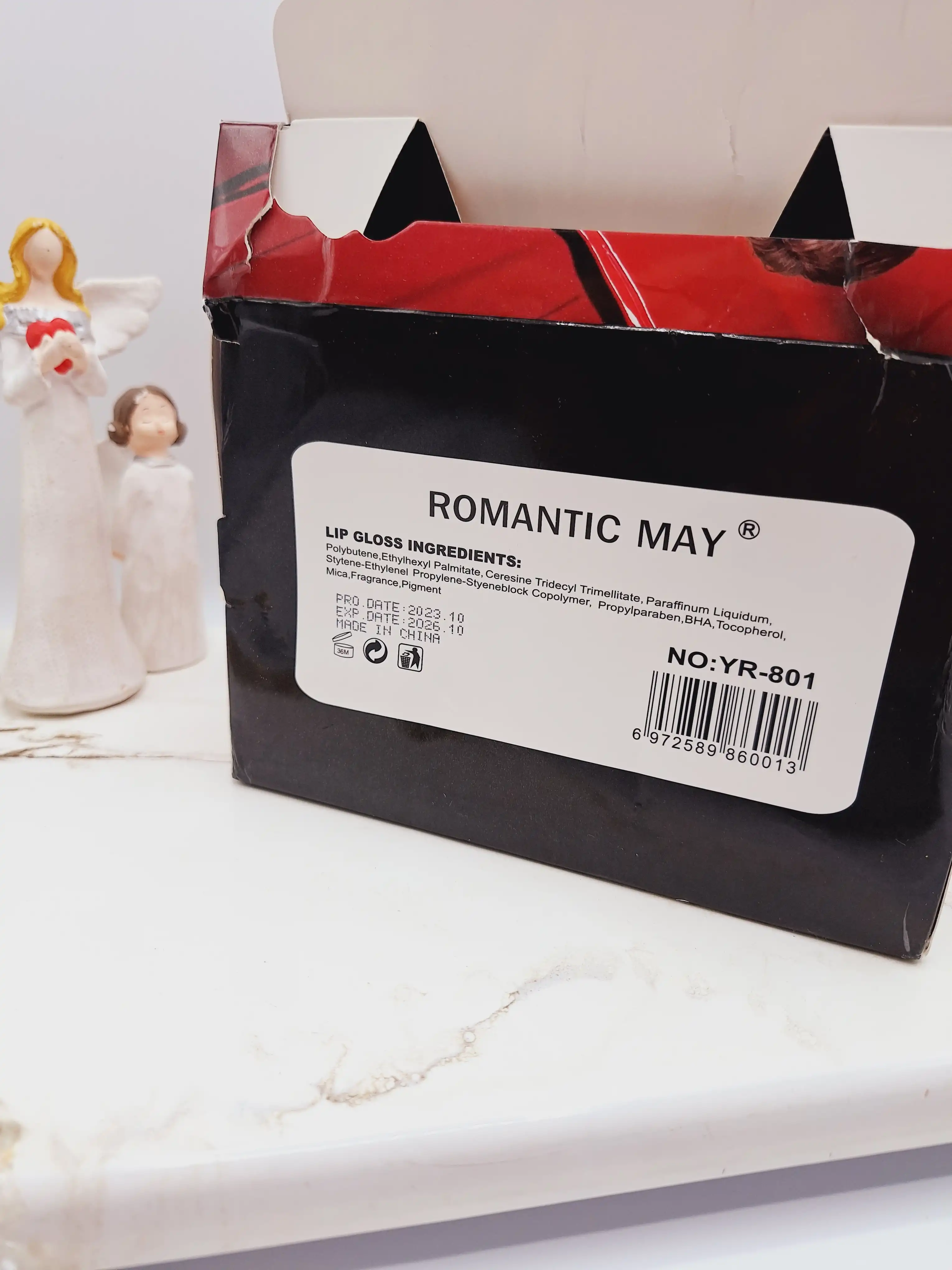 پک 6 تایی رژ لب مایع رمانتیک ROMANIC SEE ME کد 801