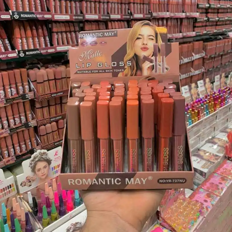 رژ لب مایع رمانتیک کد737 ROMANTIC MAY