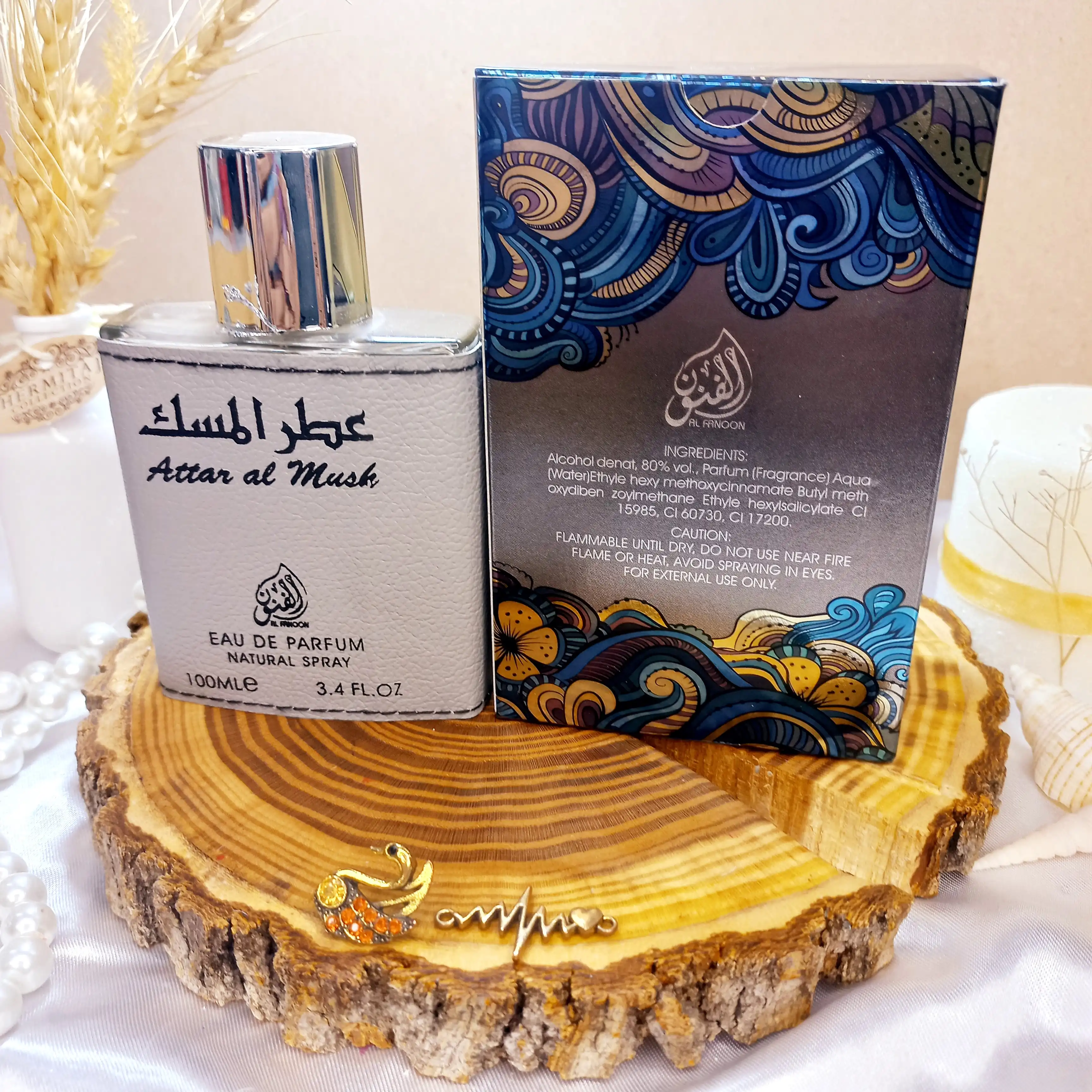 ادکلن (عطر المسک) حجم 100 میلی لیتر  اماراتی