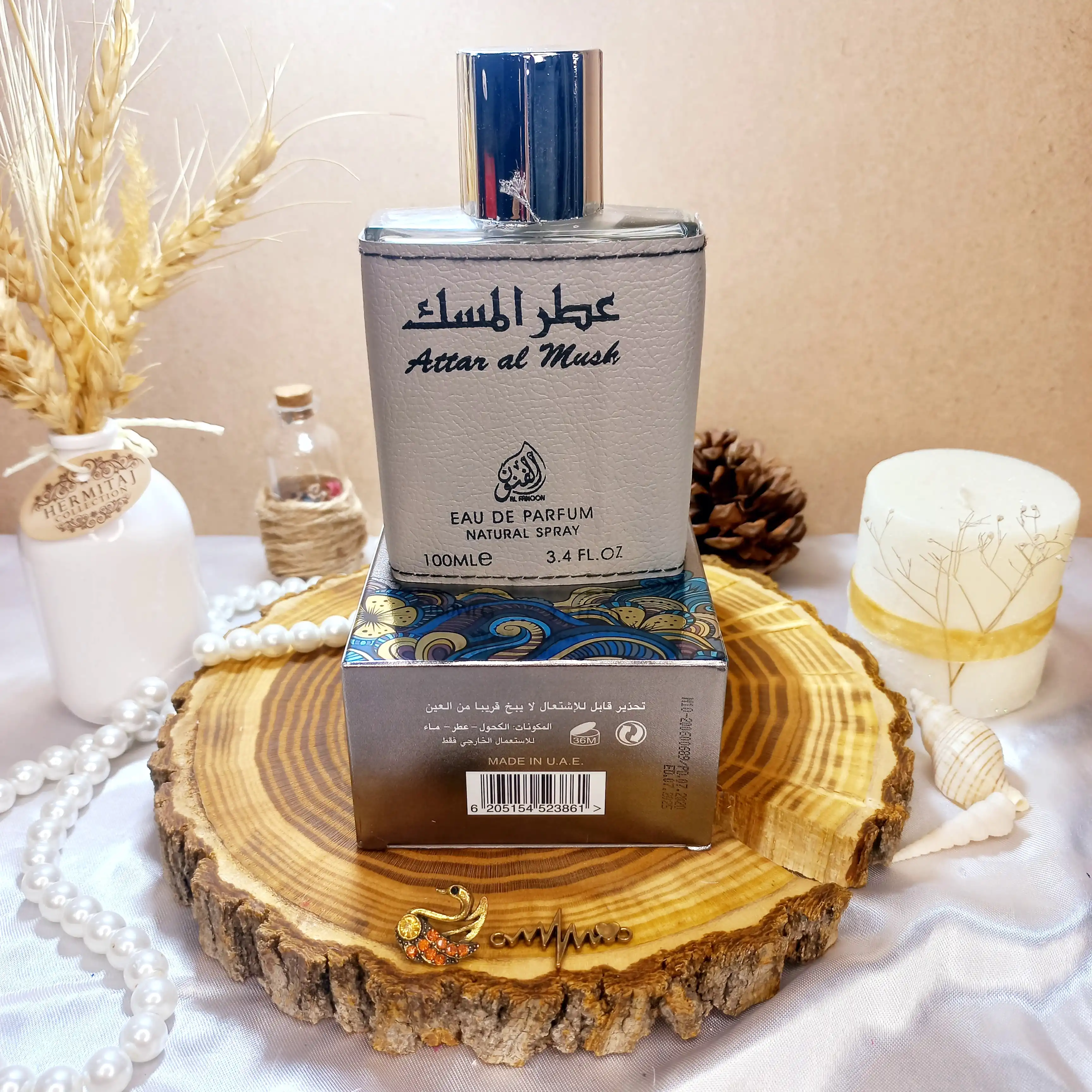ادکلن (عطر المسک) حجم 100 میلی لیتر  اماراتی