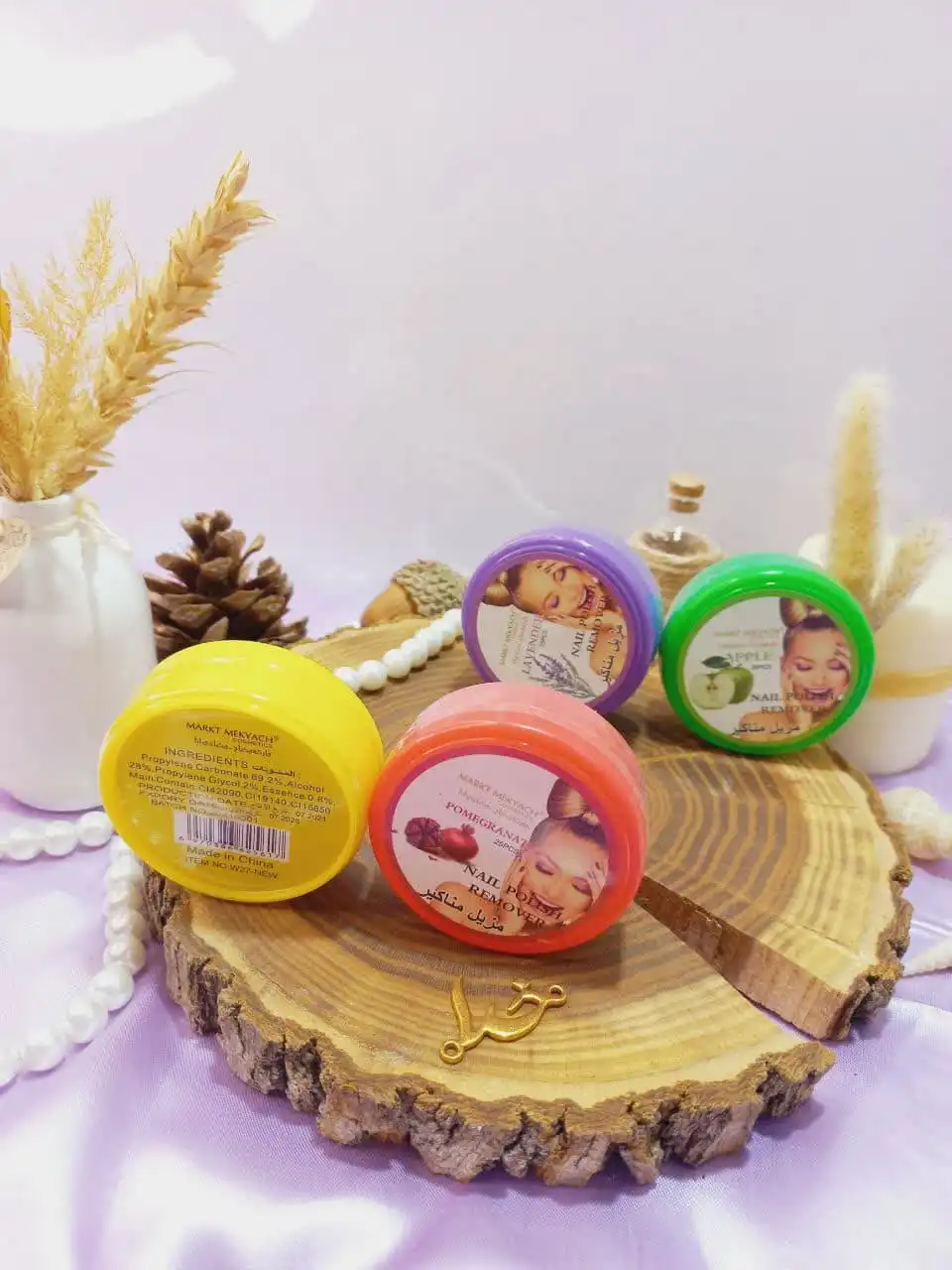 پد لاک پاک کن پرطرفدار نایلی پولیش NAIL POLISH کد W27 | پخش عمده