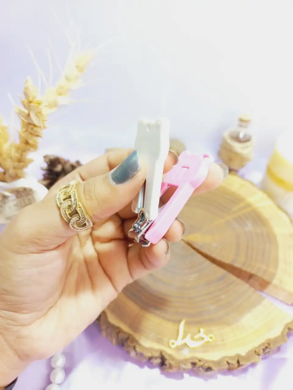 ناخن گیر NAIL CLIPPERS فانتزی کوچک طرح خرسی EMF  ساخت چین کد 101