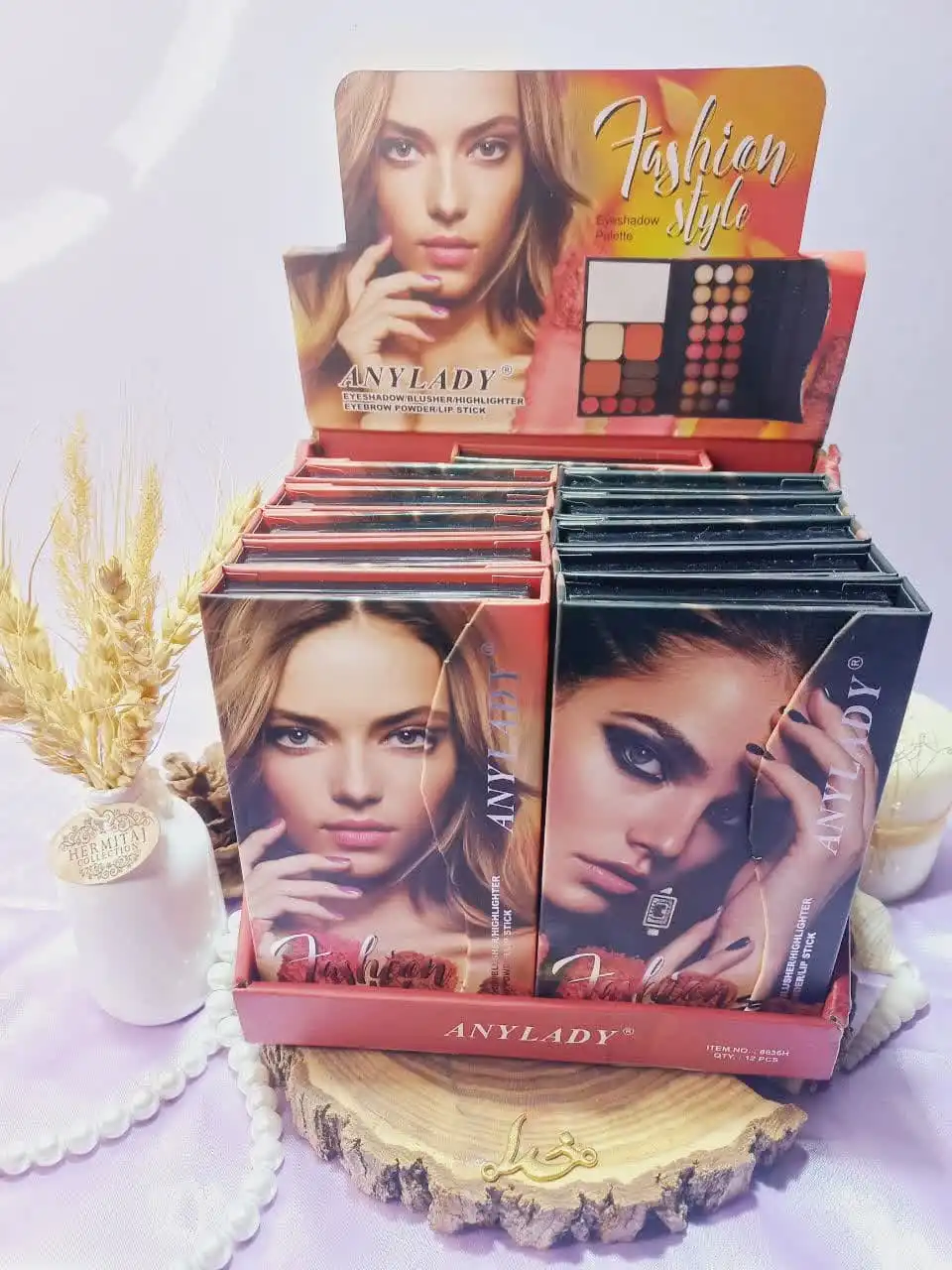 پالت سایه فشن استایل بزرگ آنالیدی ANYLADY کد 8636H