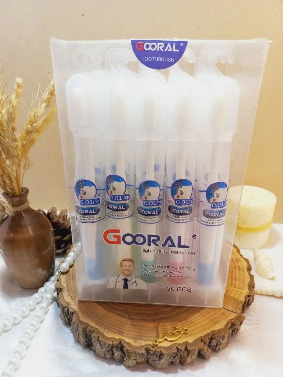 مسواک باکیفیت گورال GOORAL کد 637