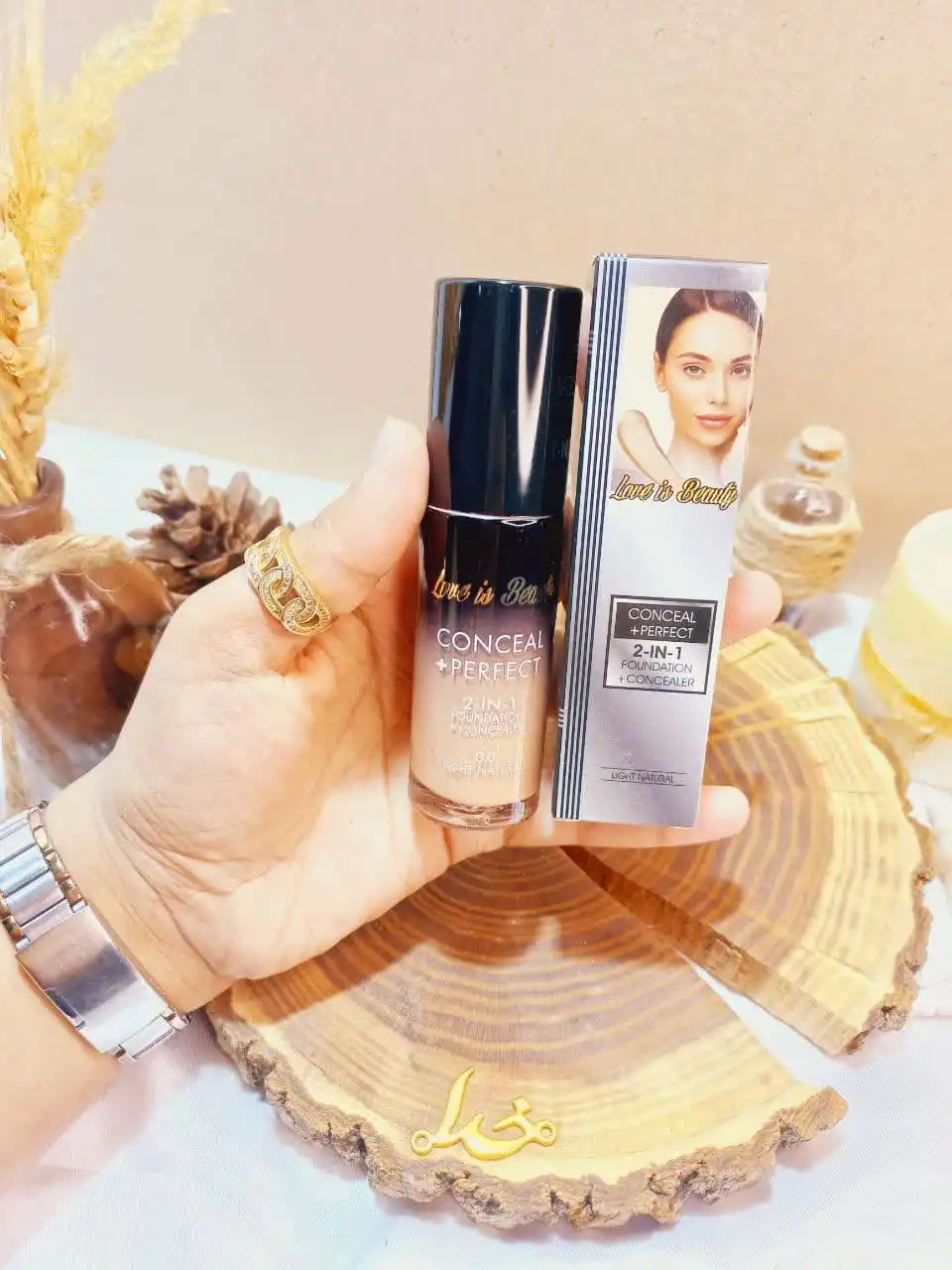 کانسیلر پرفکت لاو این بیوتی LOVE BEAUTY کد L019