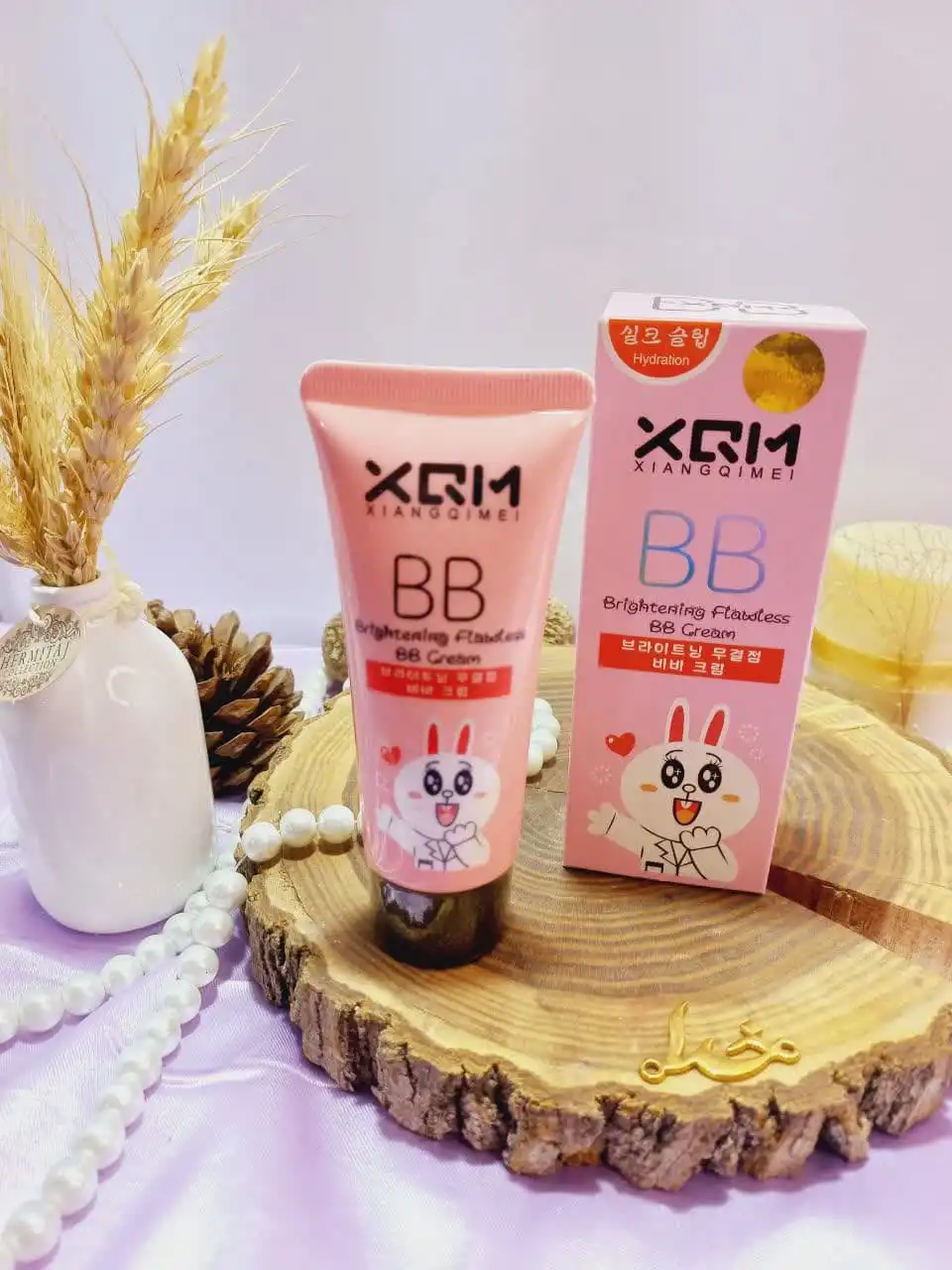 بی بی کرم ابریشمی طرح خرگوش میشا XQM کد x1977