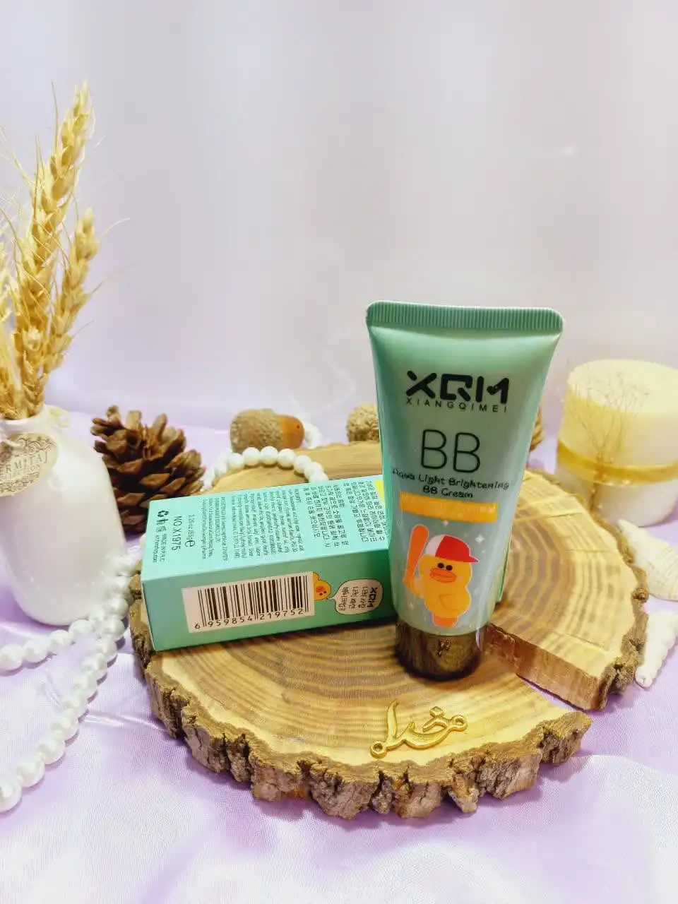 بی بی کرم ابریشمی طرح جوجه میشا XQM کد x1975