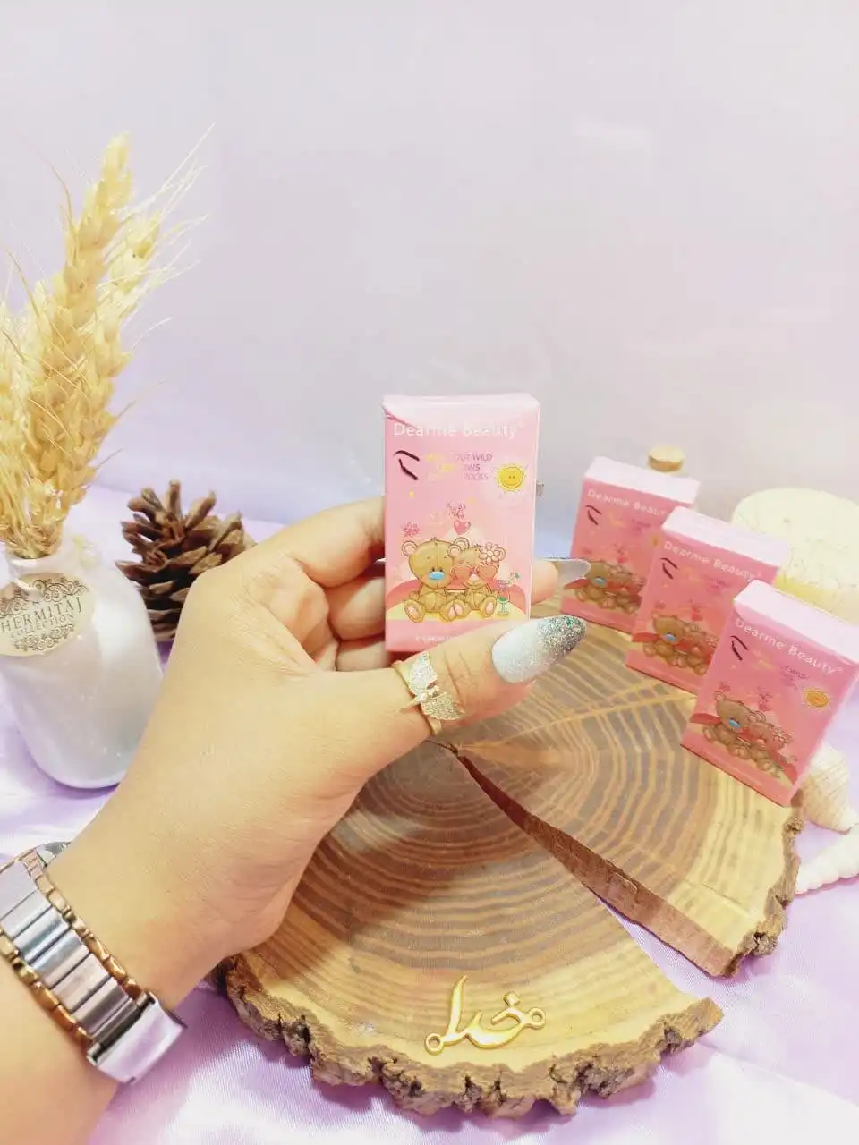 صابون ابرو طرح خرسی دیرمی بیوتی Dream Beauty کد D2239