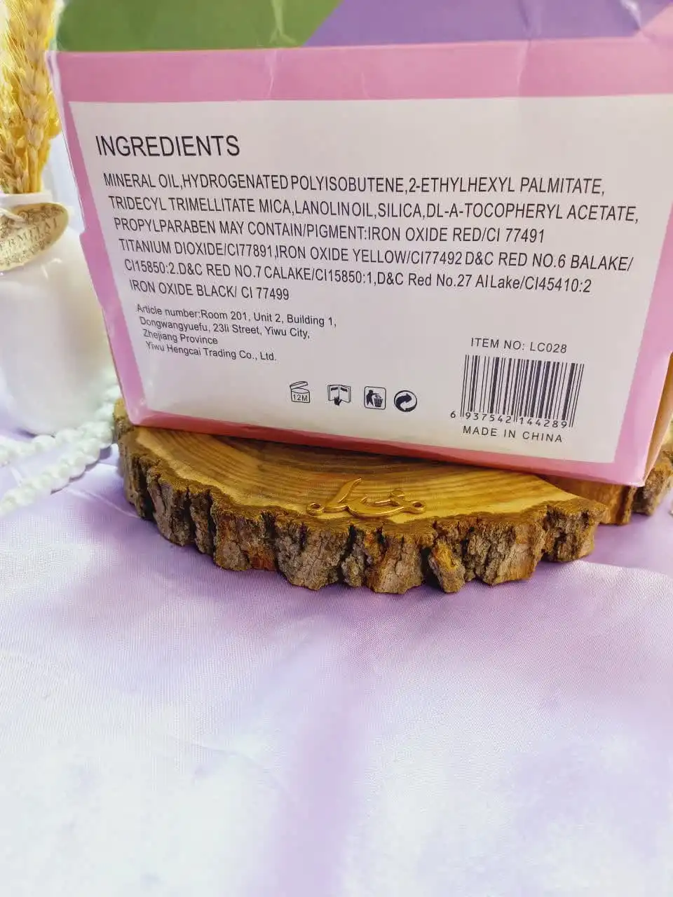 تینت لب ضد آب 24 ساعته طرح طاووس مجیک MAGIC کد LC028