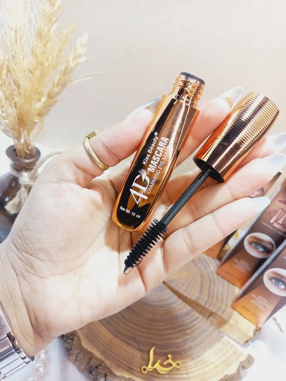 ریمل پرطرفدار 4 بعدی کیس بیوتی KISS BEAUTY کد 56475