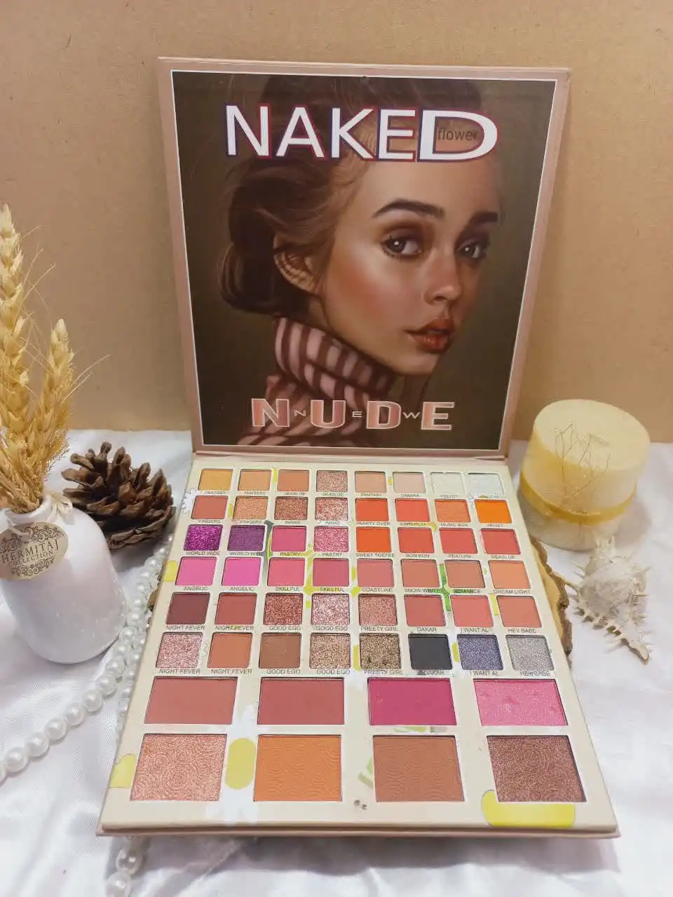 پالت سایه پر طرفدار بزرگ ناکد NAKED کد NK208