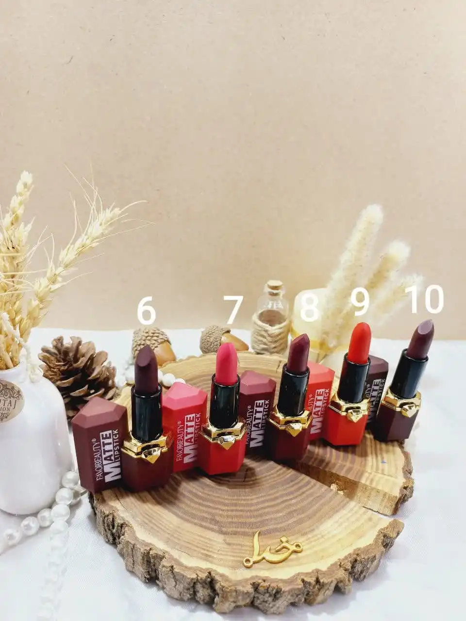رژ جامد پرطرفدار فاور بیوتی FAVOR BEAUTY  کد LS2040