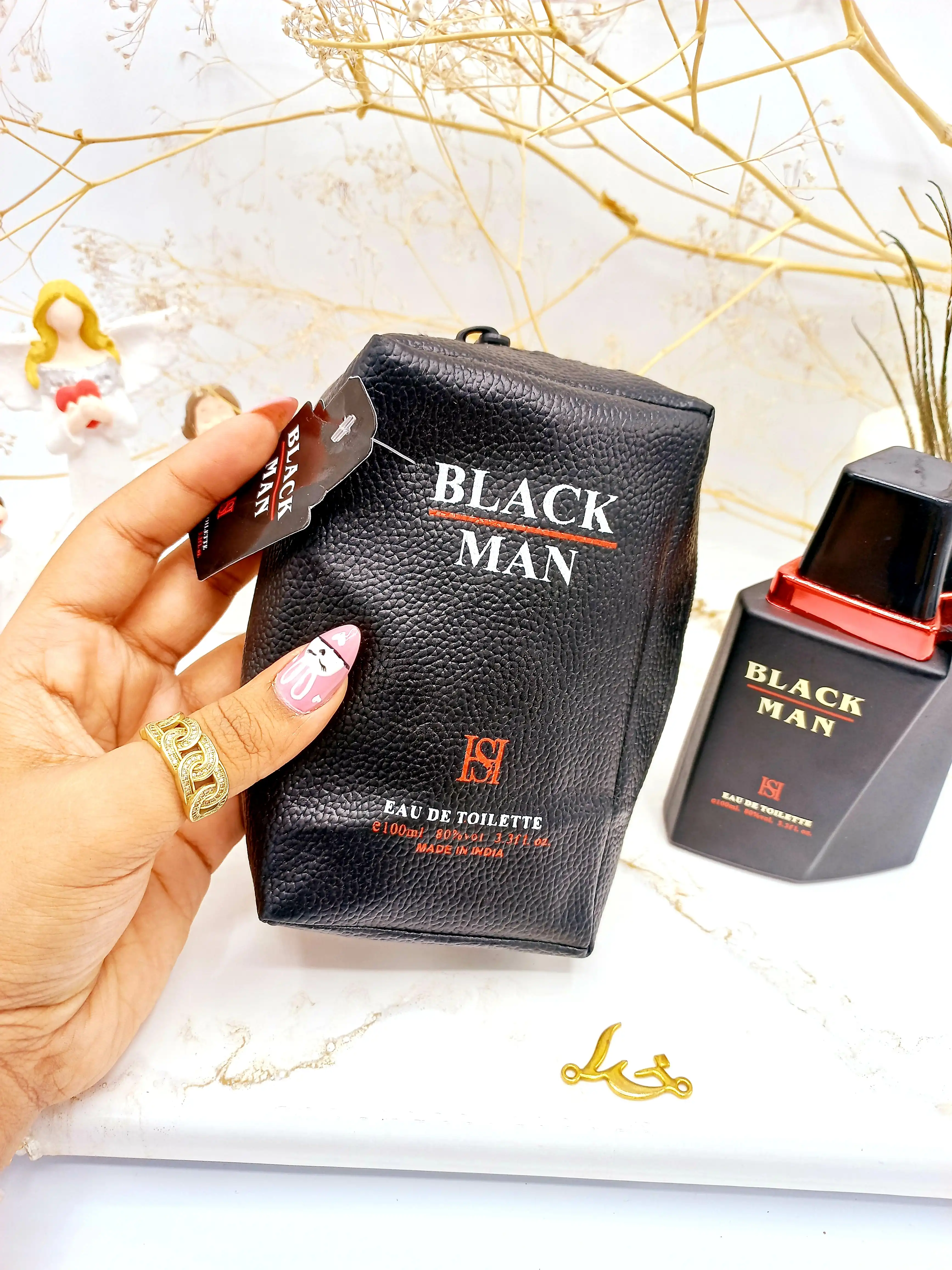 ادکلن مردانه بلک من کیفی BLACK MAN اماراتی کد 9482