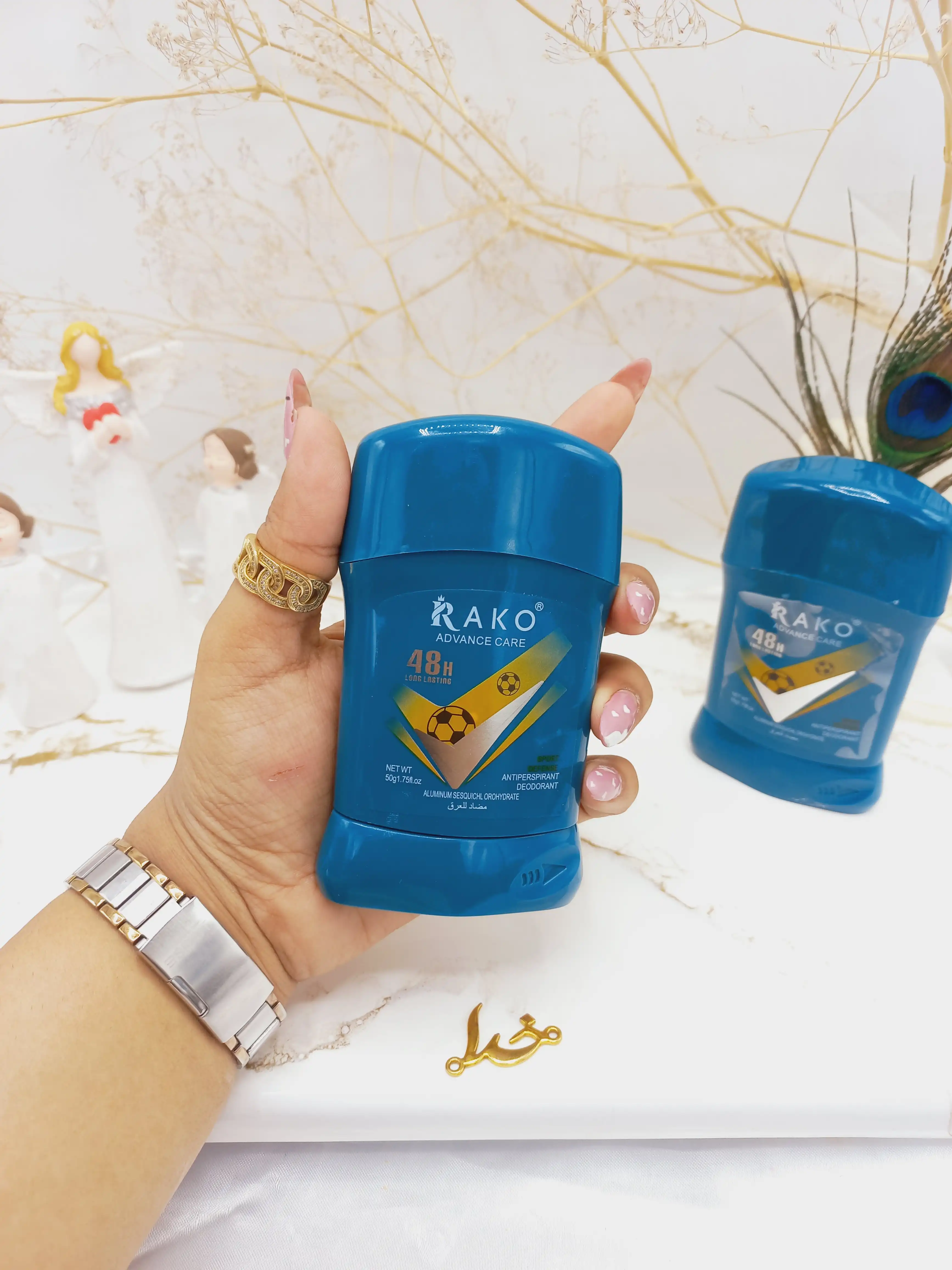 مام رولی زیر بغل مدل فوتبالی 48 ساعته ضدتعریق راکو RAKO اصلی کد RK1126