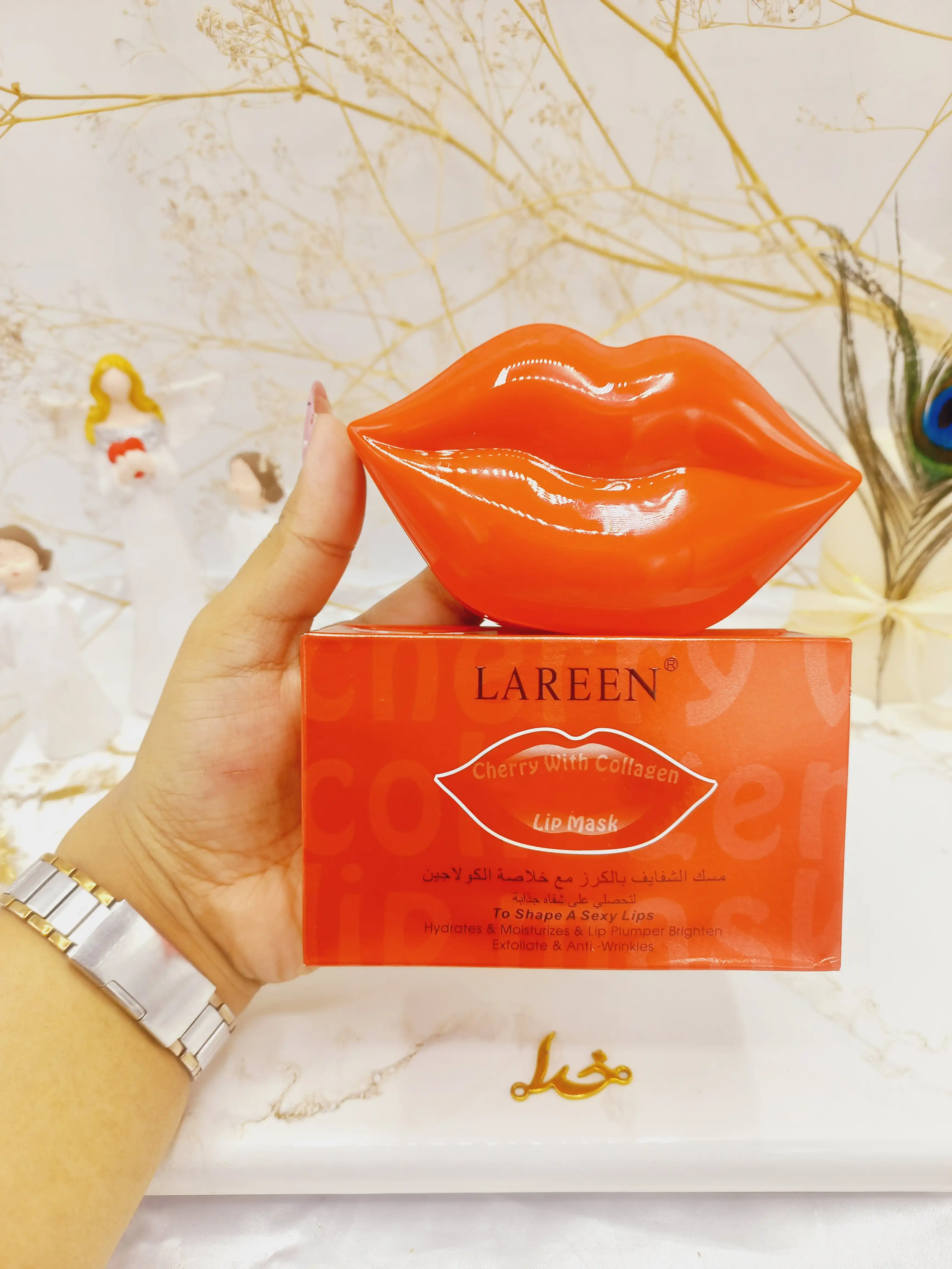 ماسک لب کاسه ای آلبالو لرن LAREEN کد Q011