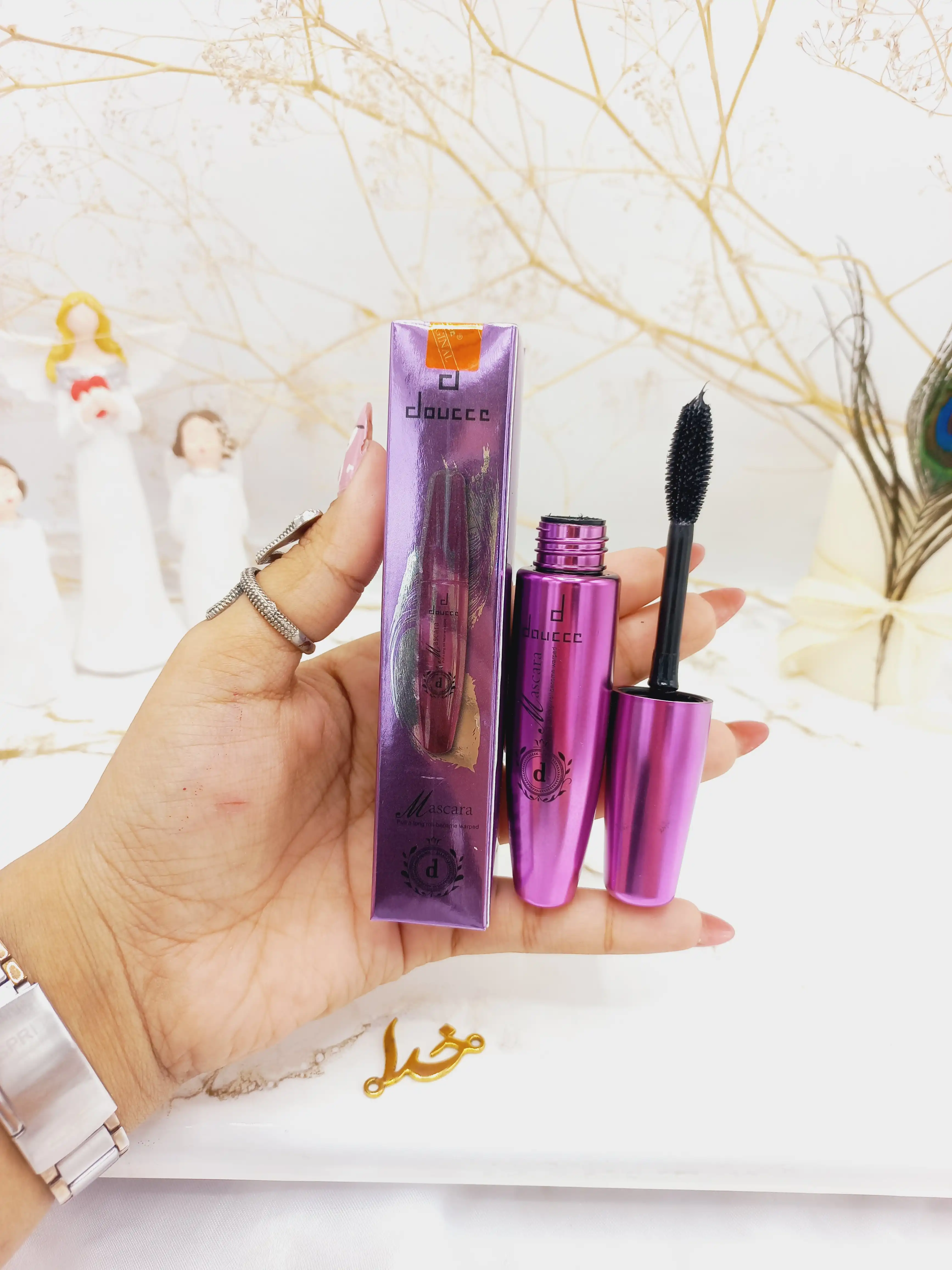 ریمل بلند کننده مشکی دوسه ماسکارا اورجینال (پوکه بنفش) doucce mascara کد V805