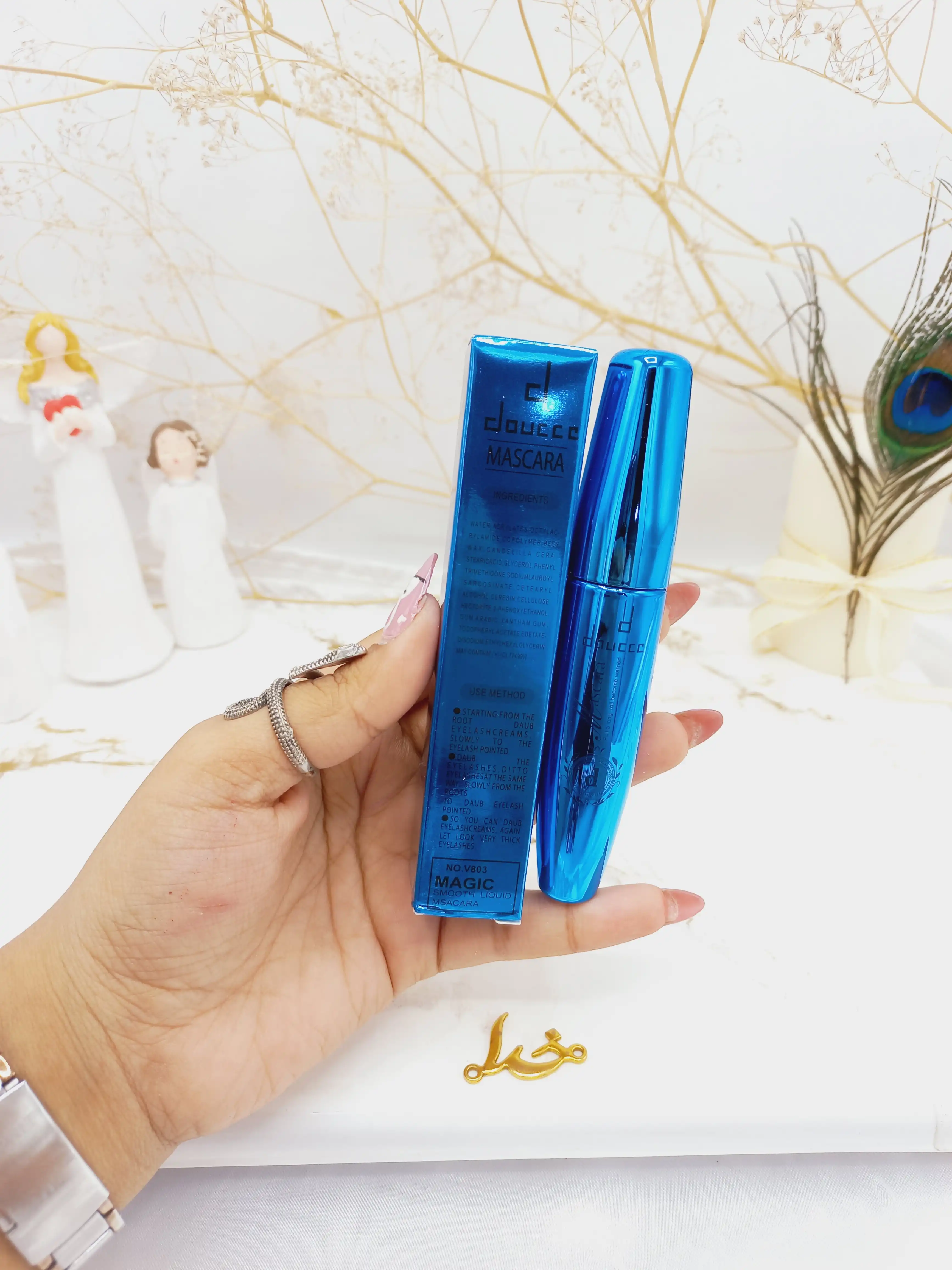 ریمل بلند کننده مشکی دوسه ماسکارا اورجینال (پوکه آبی) doucce mascara کد V803