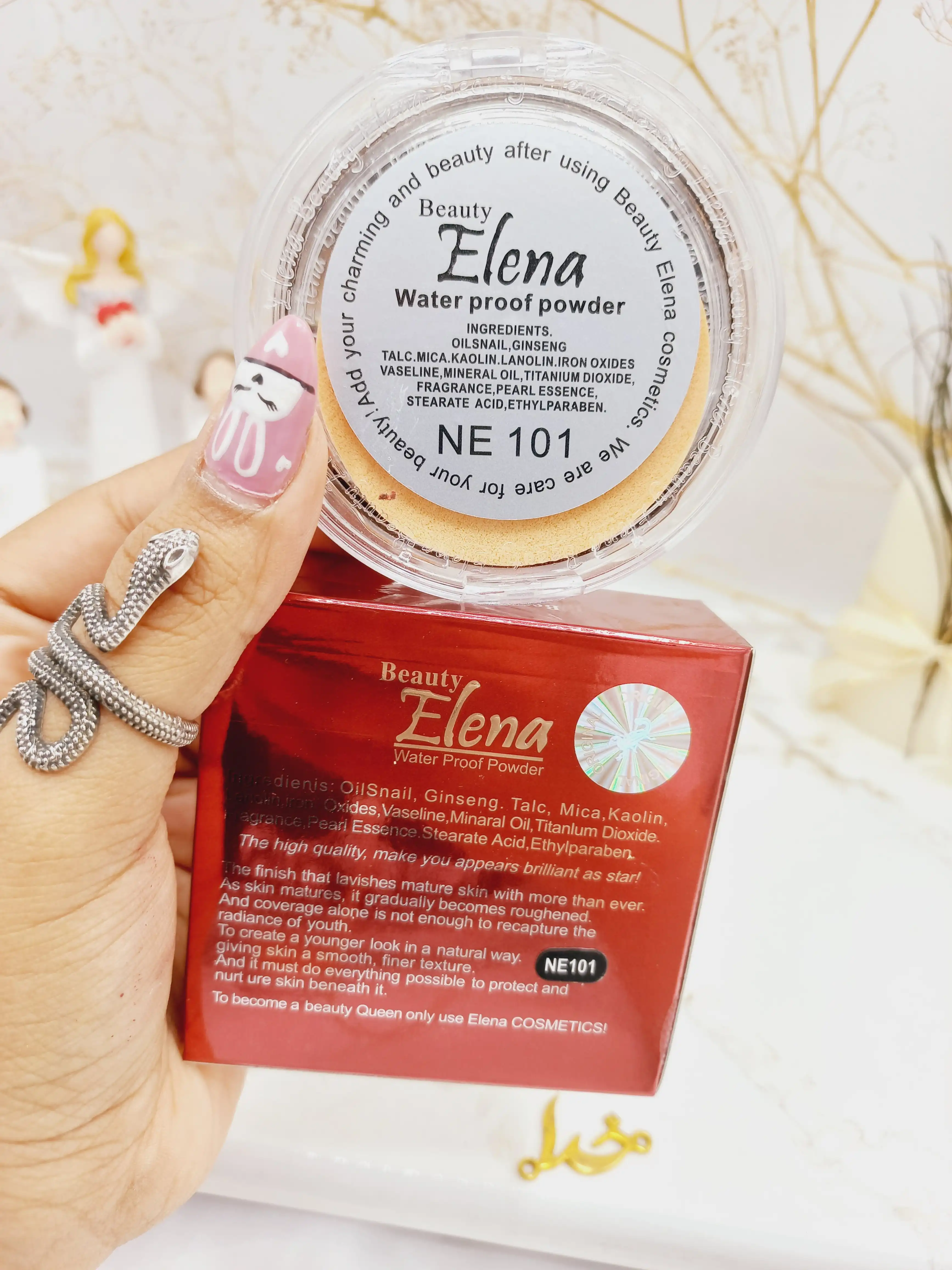 پنکک ضدآب بی نظیر النا Elena اصلی