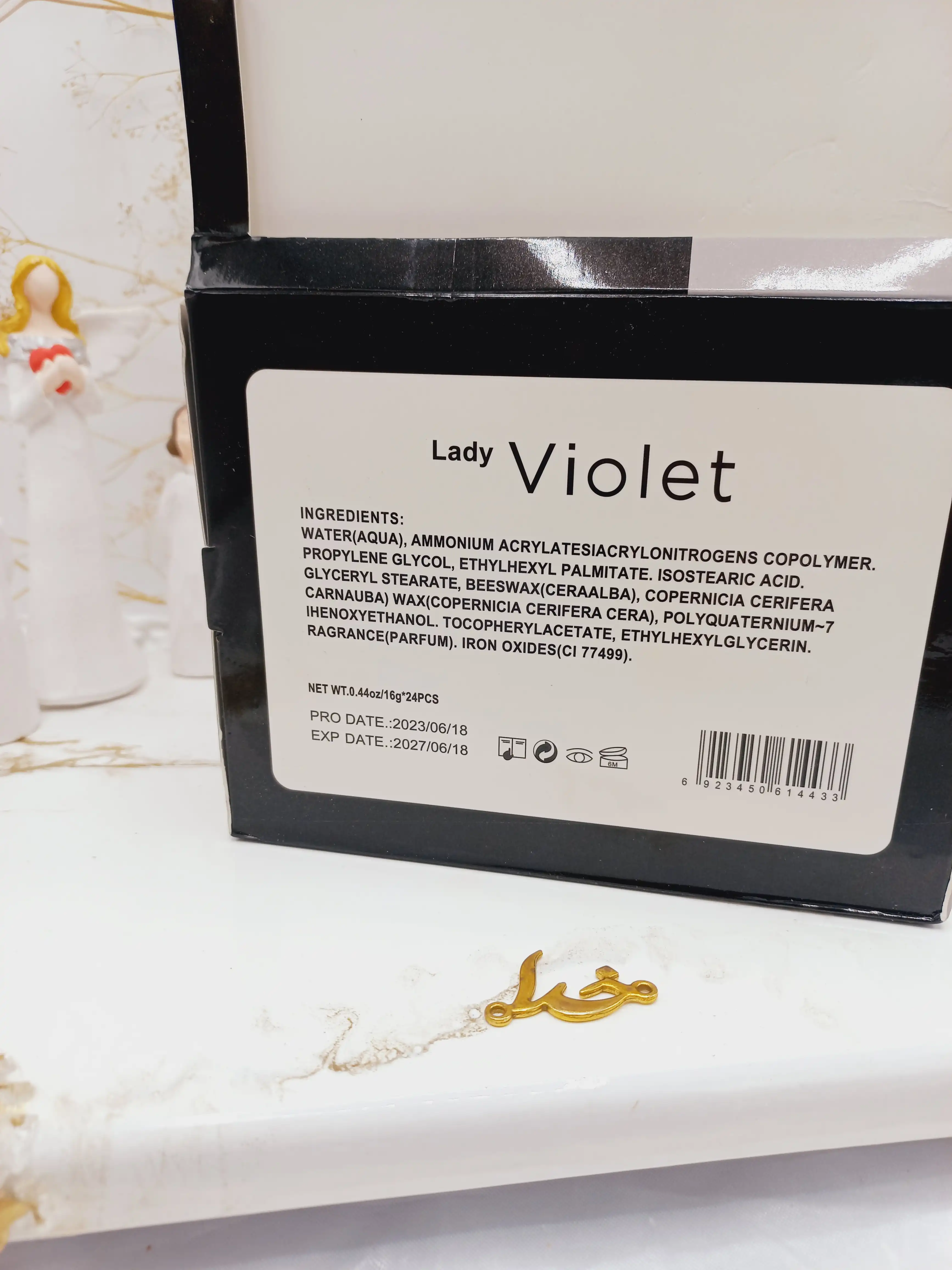 ریمل چشمی 7D ضد آب لیدی ویولت اصلی Lady Violet کد 1232