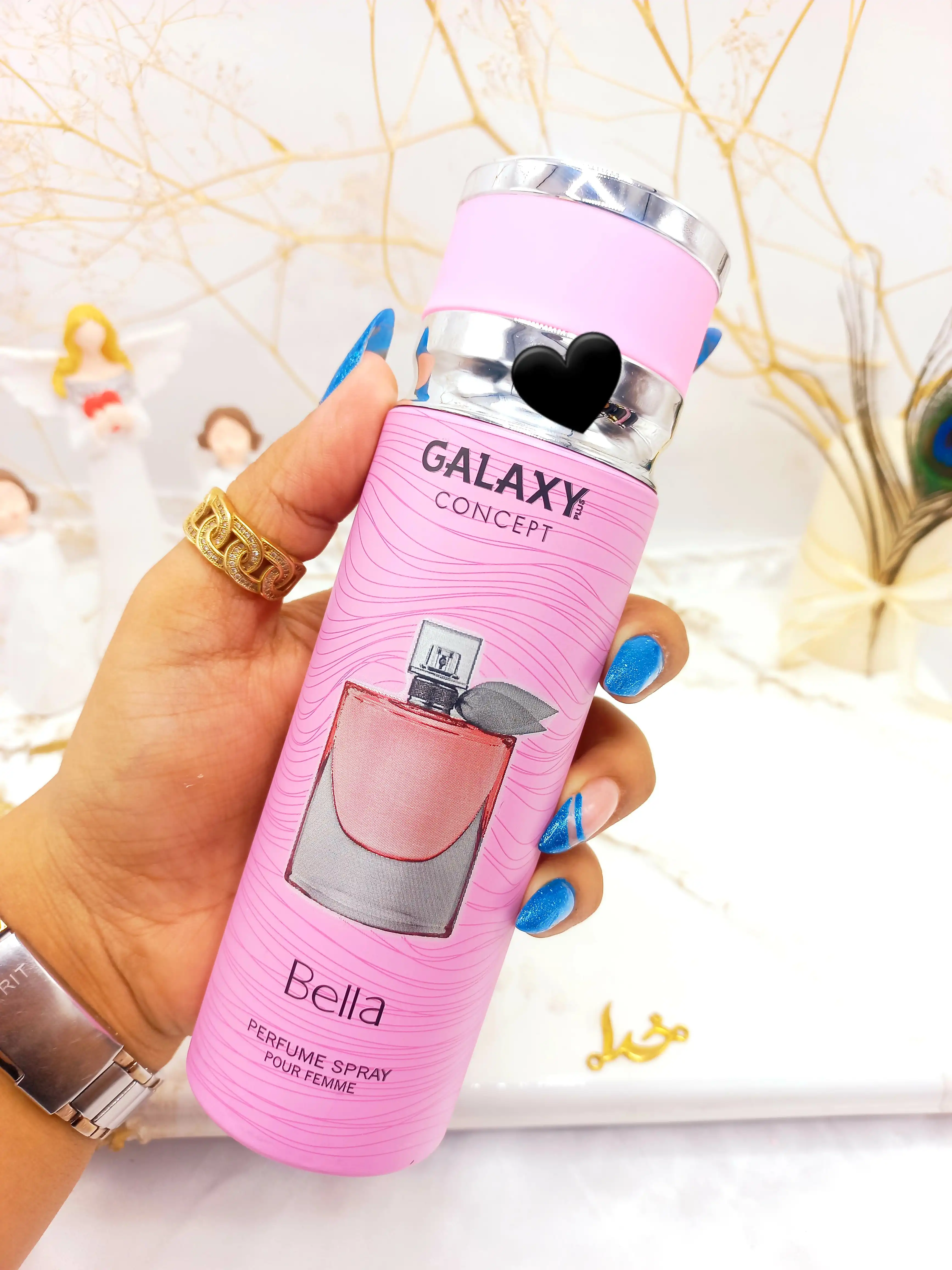اسپری خوشبو کننده زنانه گلکسی GALAXY مدل Bella کد B9157
