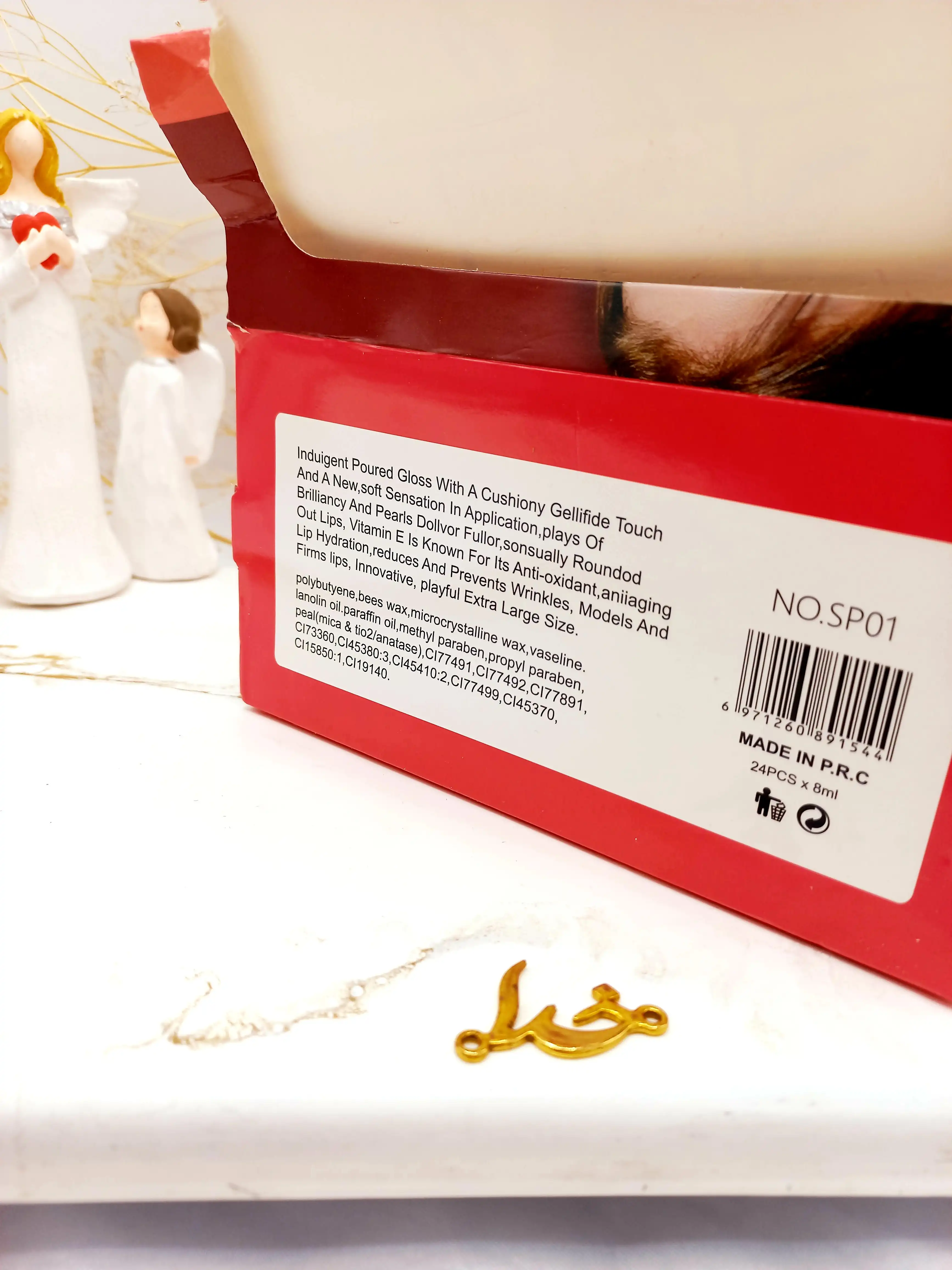تینت لب خوش رنگ تاچ لیدی TOUCH LADU کد SP01