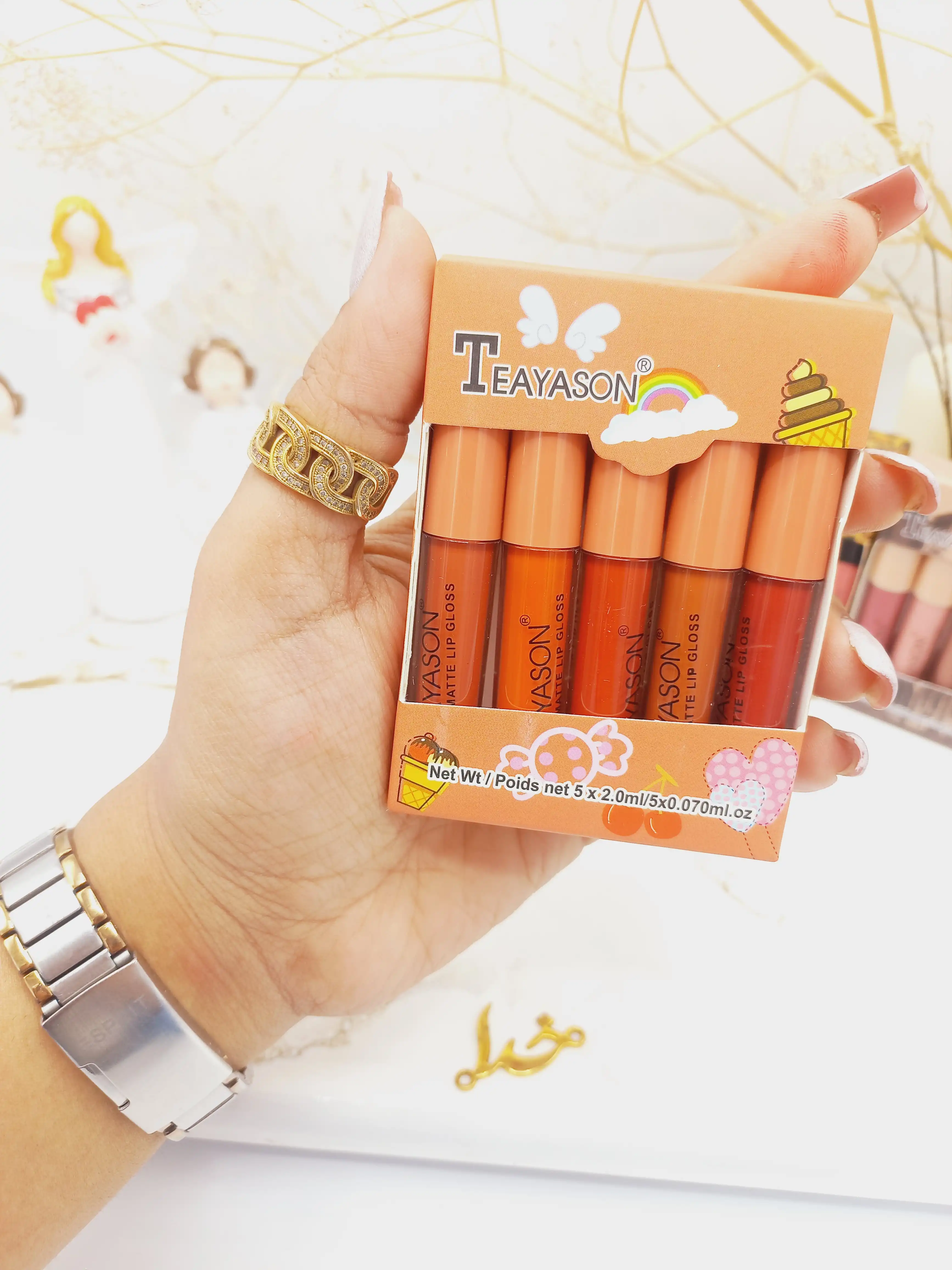 پک رژ مایع هدیه TEAYASON (بستنی)