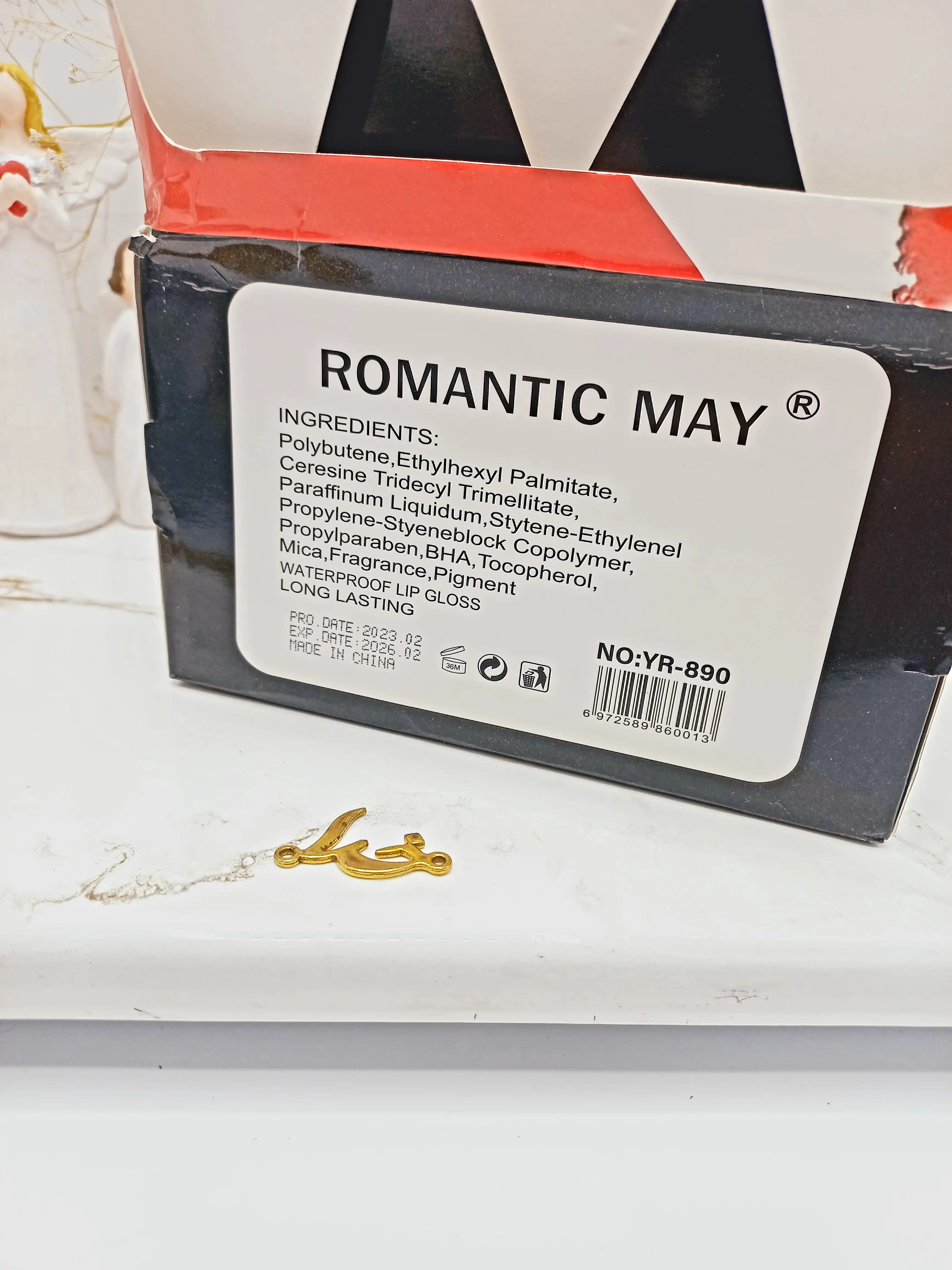 پک 6 تایی رژ مایع رمانتیک می ROMANTIC MAY کد YR890