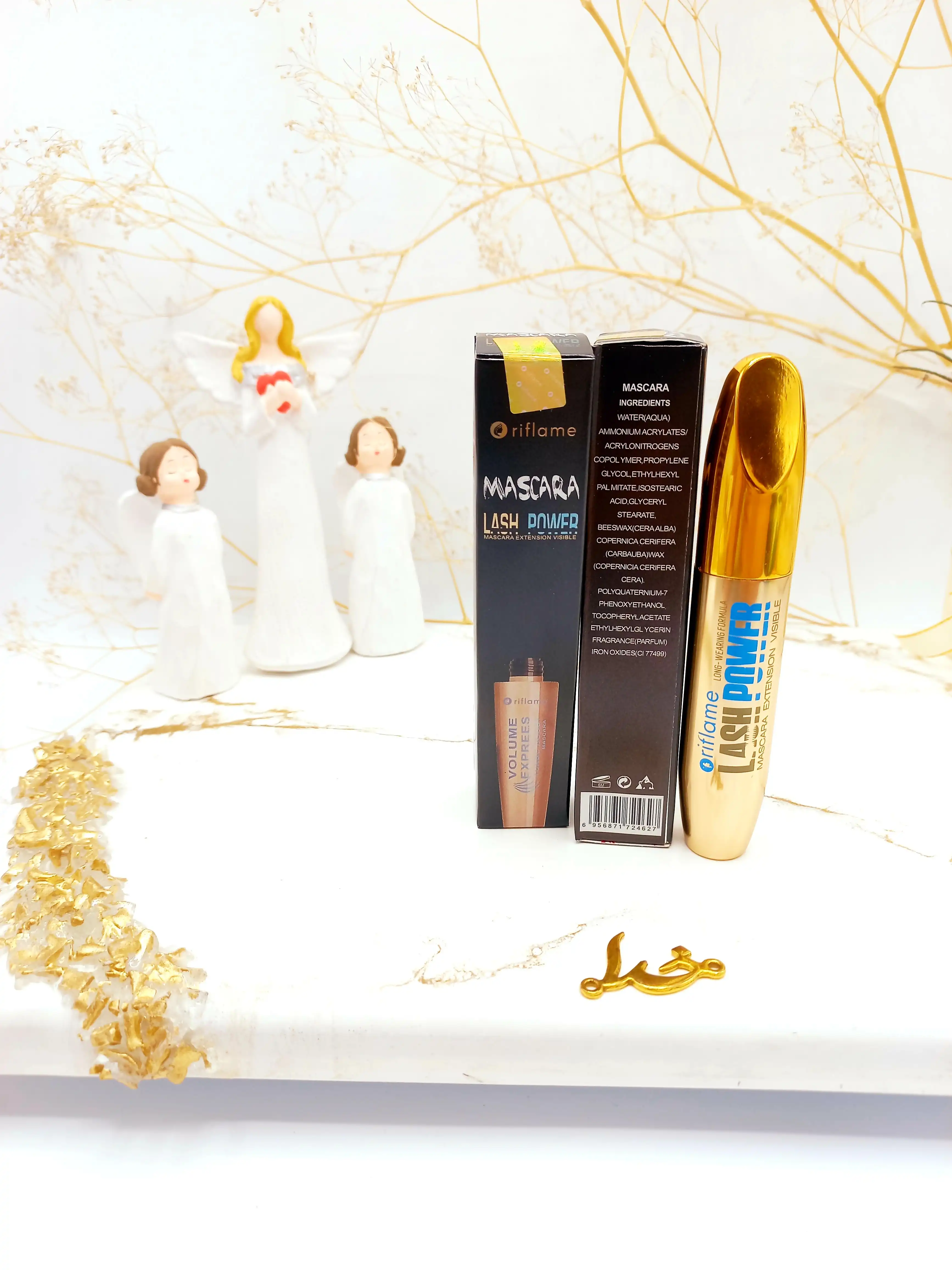 ریمل حجم دهنده و بلند کننده مژه گیاهی اوریفلیم مدل لش پاور (ضدآب) ORIFLAME کد مستر کپی4627