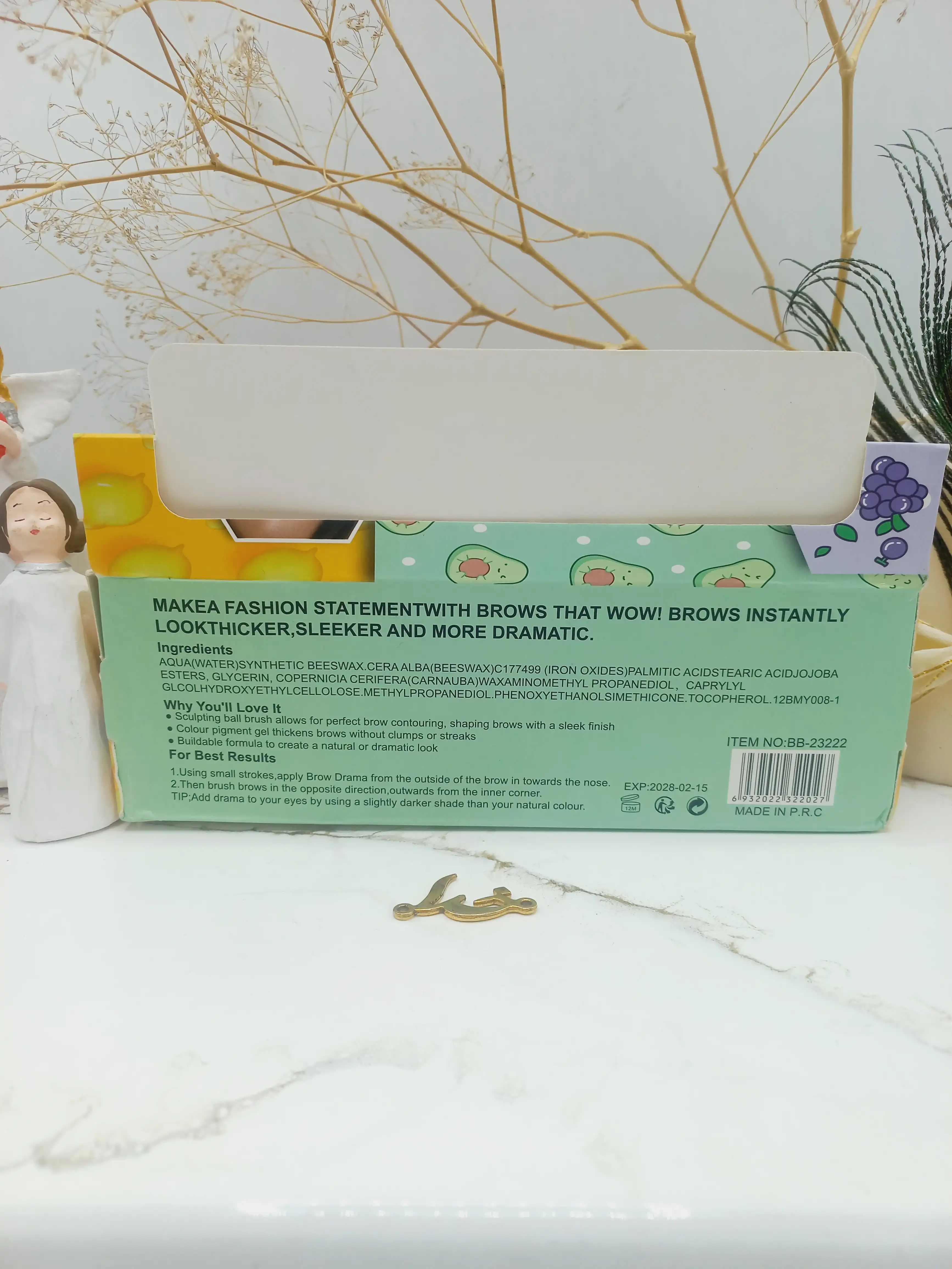 صابون حالت دهنده ابرو میوه ای برند BELENDA BEAUTY کد BB23222