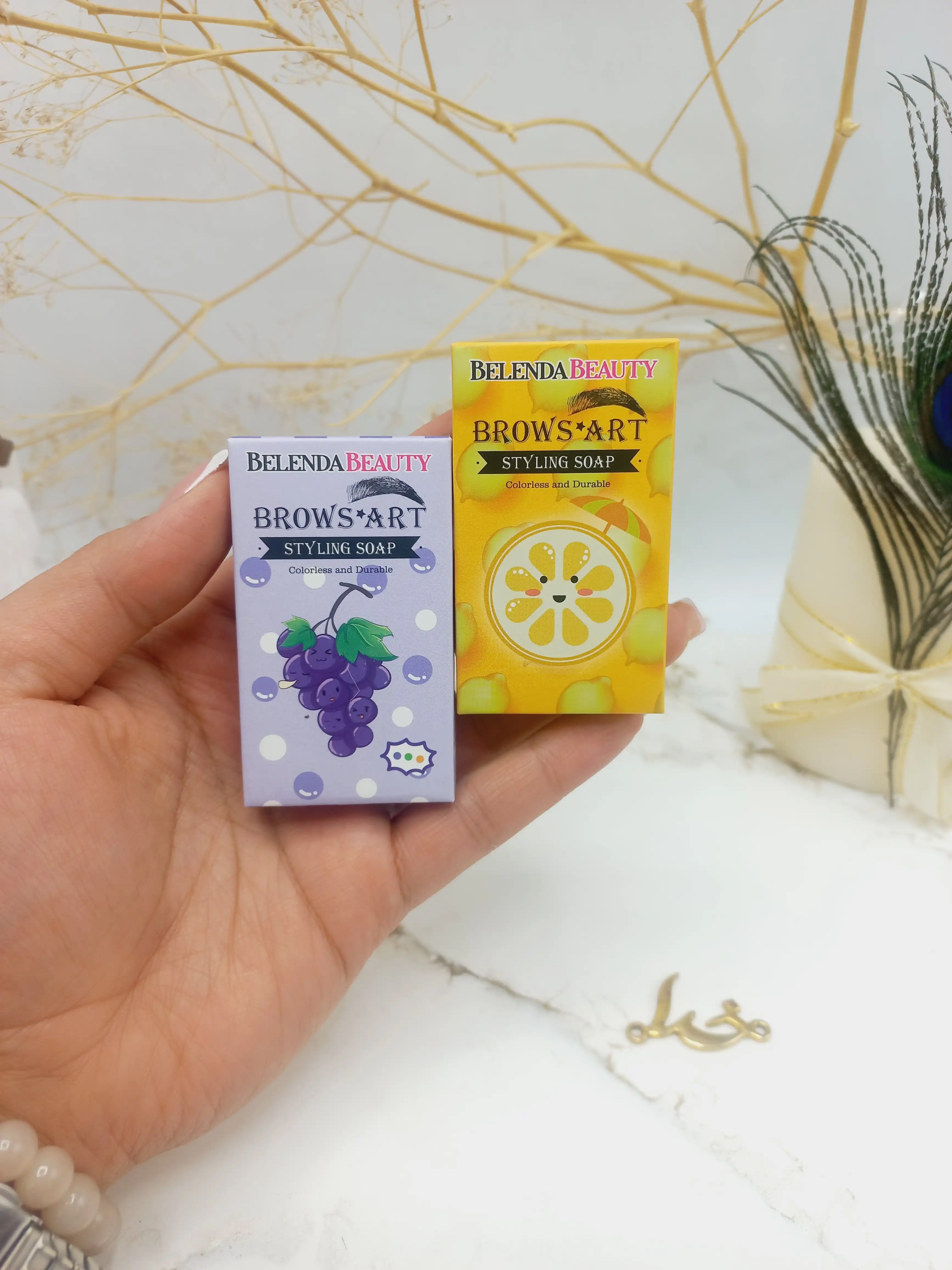 صابون حالت دهنده ابرو میوه ای برند BELENDA BEAUTY کد BB23222
