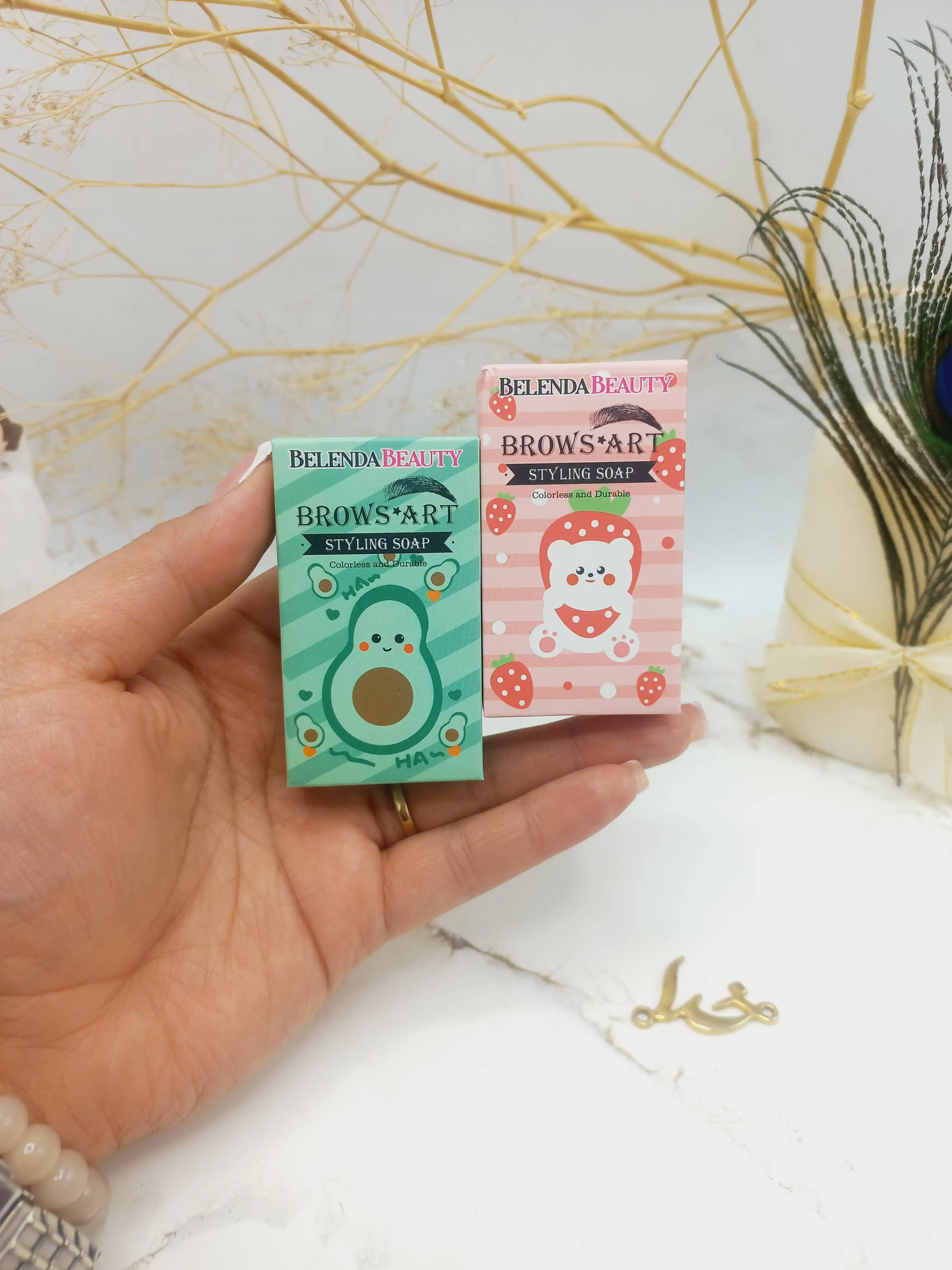 صابون حالت دهنده ابرو میوه ای برند BELENDA BEAUTY کد BB23222