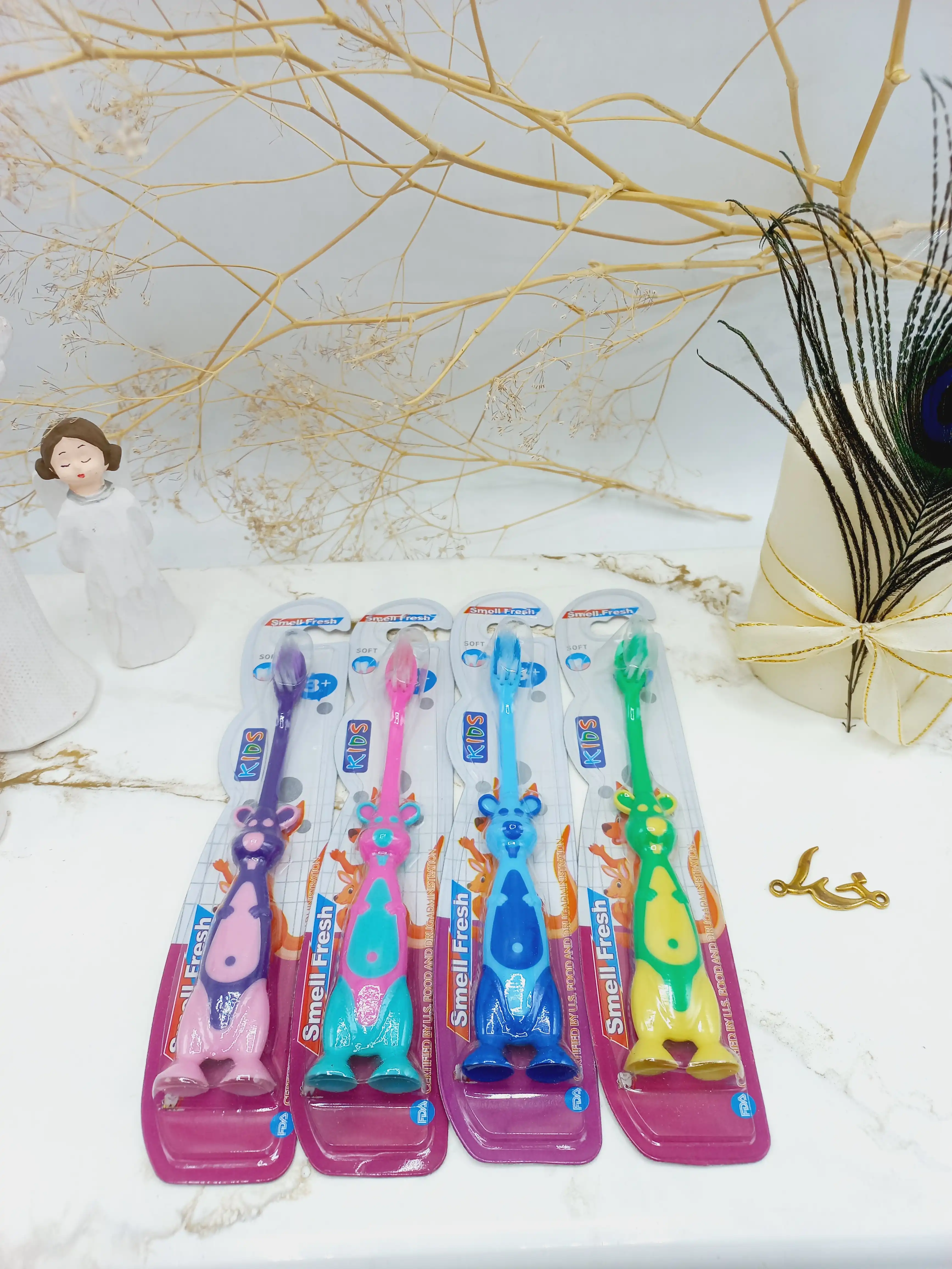 مسواک بچگانه طرح کانگورو Smell fresh کد 112