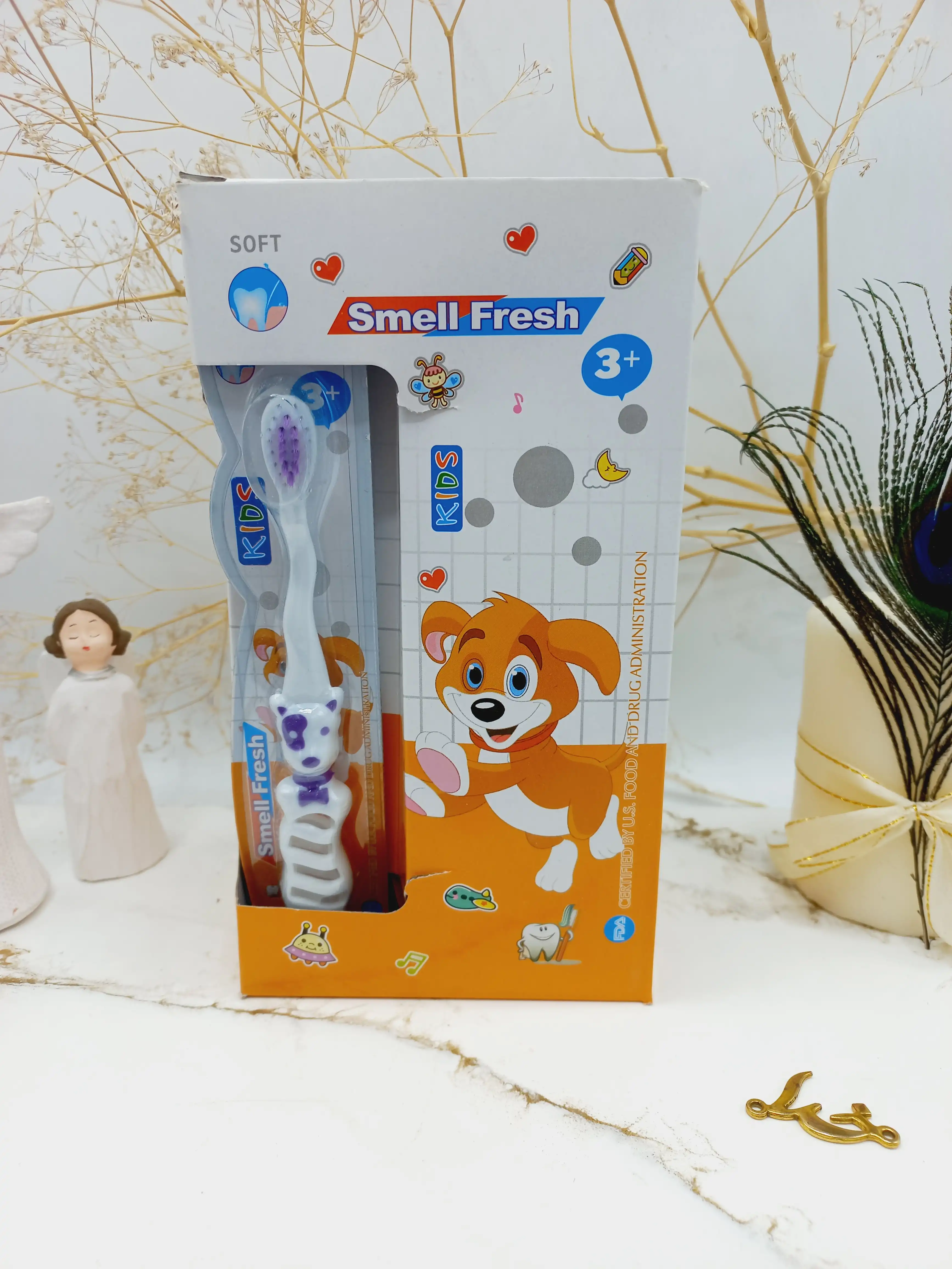 مسواک بچگانه طرح خرس Smell fresh کد 112