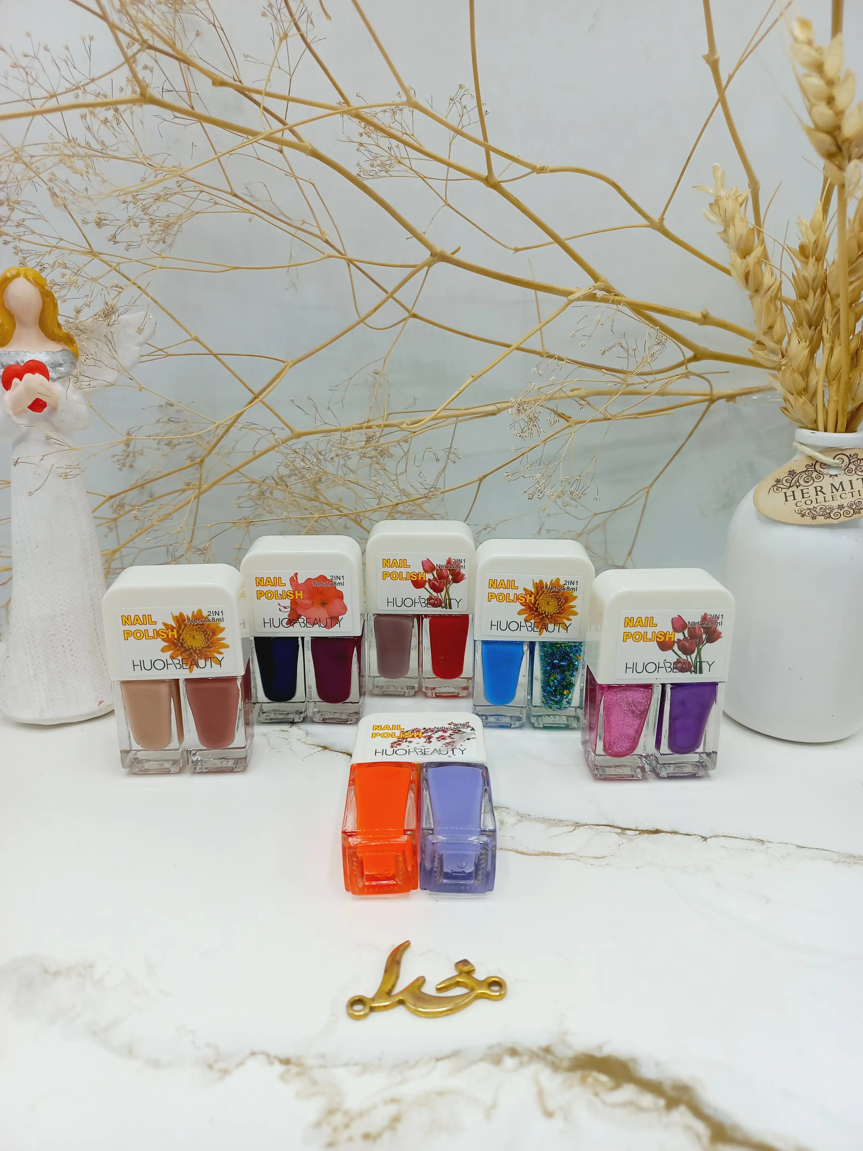 لاک ناخن پرطرفدار هدی بیوتی ‏HUOHBEAUTY‏ کد 3068