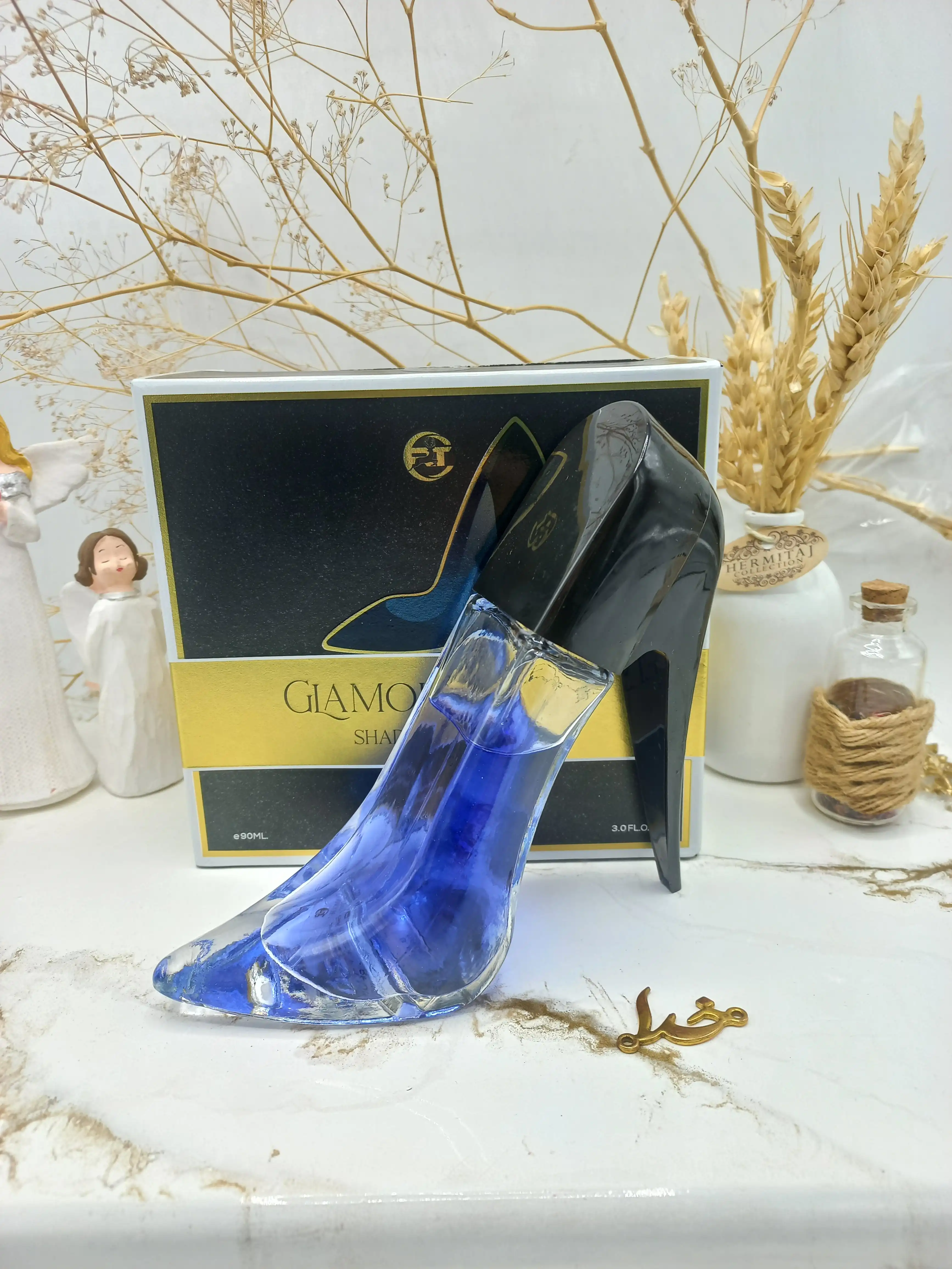 ادکلن زنانه خوشبو کفش مشکی GIAMOUR HEELS  90ml کد 30019