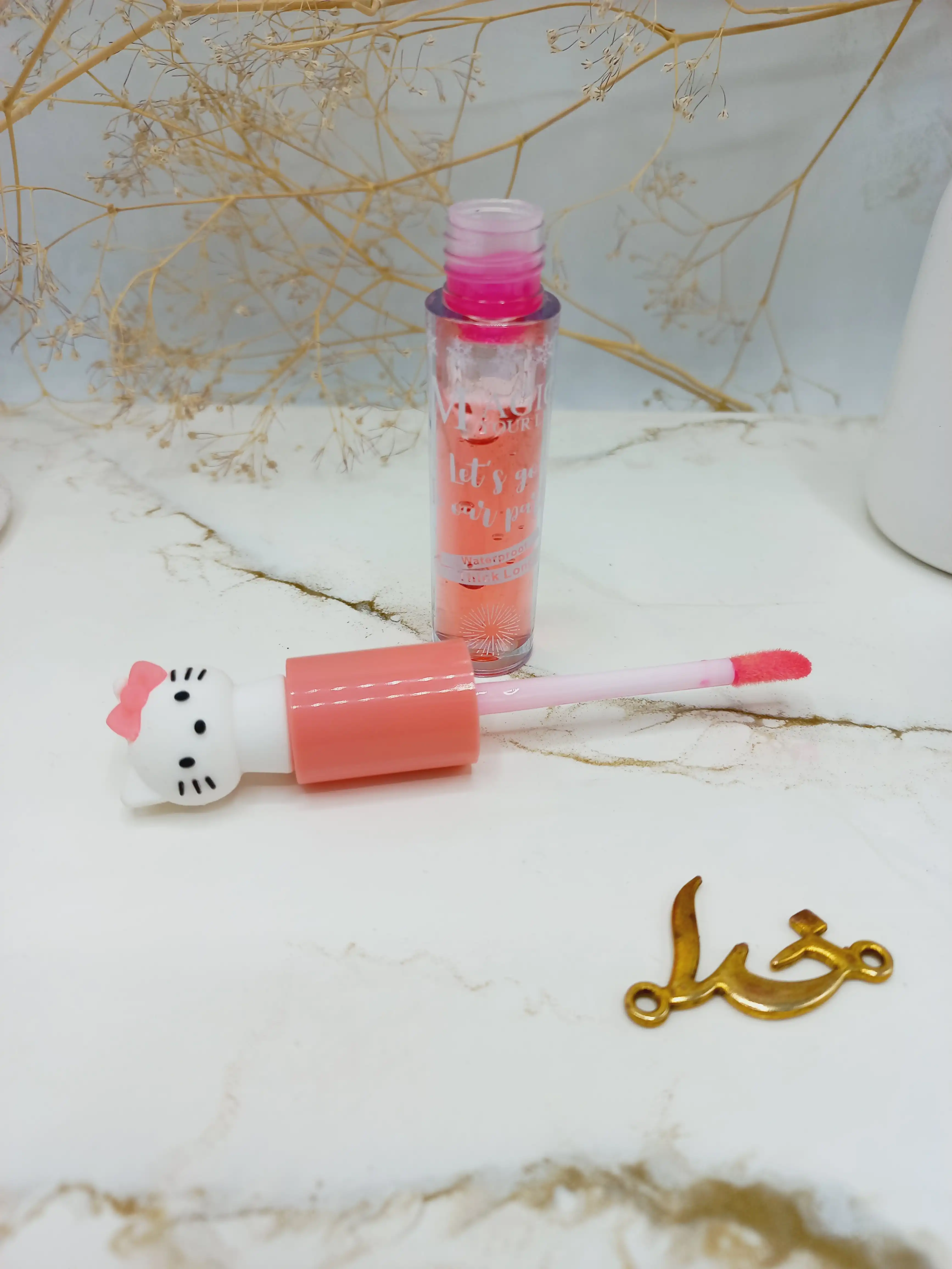 برق لب طرح گربه مجیک LC618