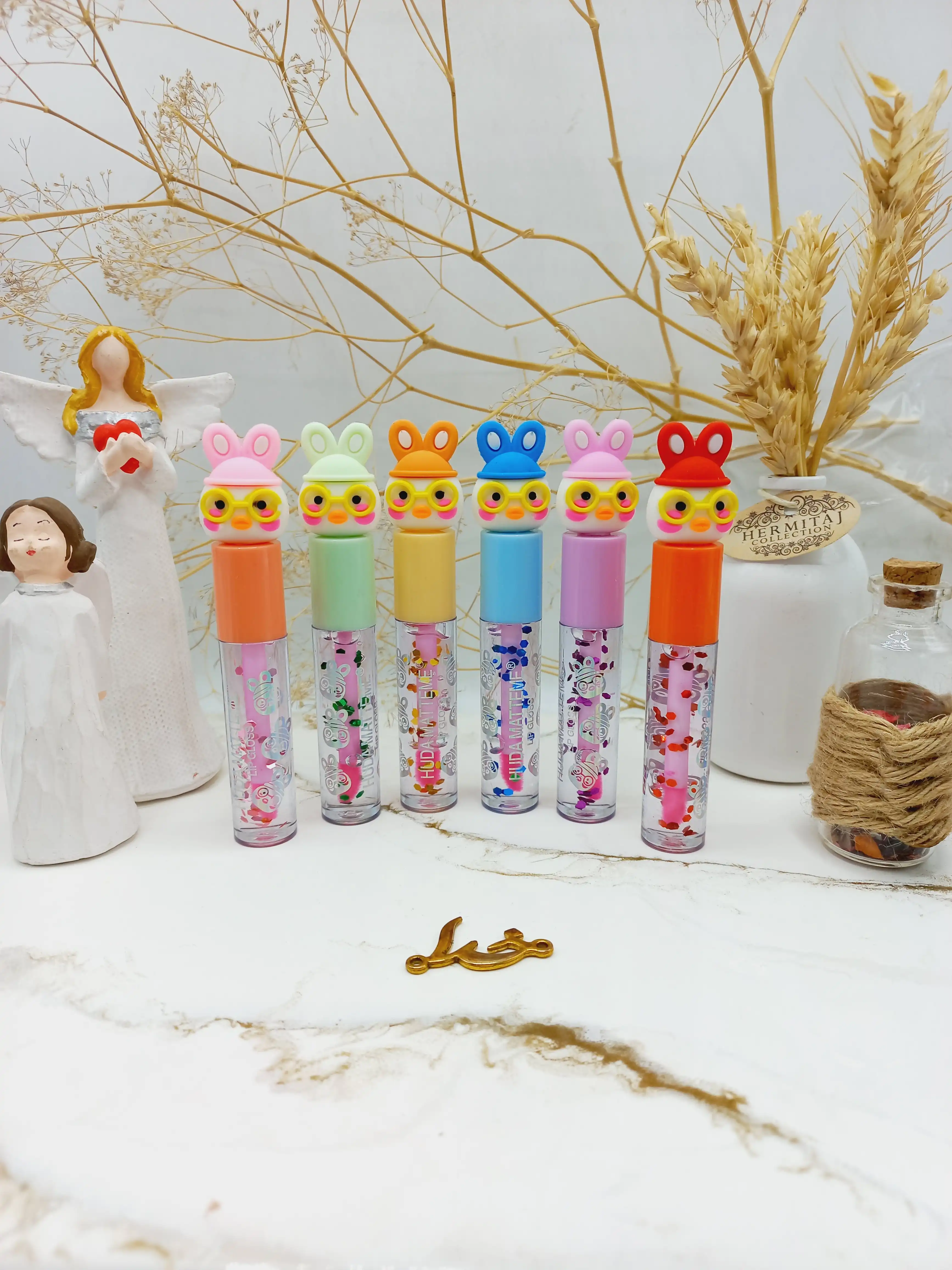 برق لب طرح جوجه هدی مات می HUDA MATTE Me کد X250