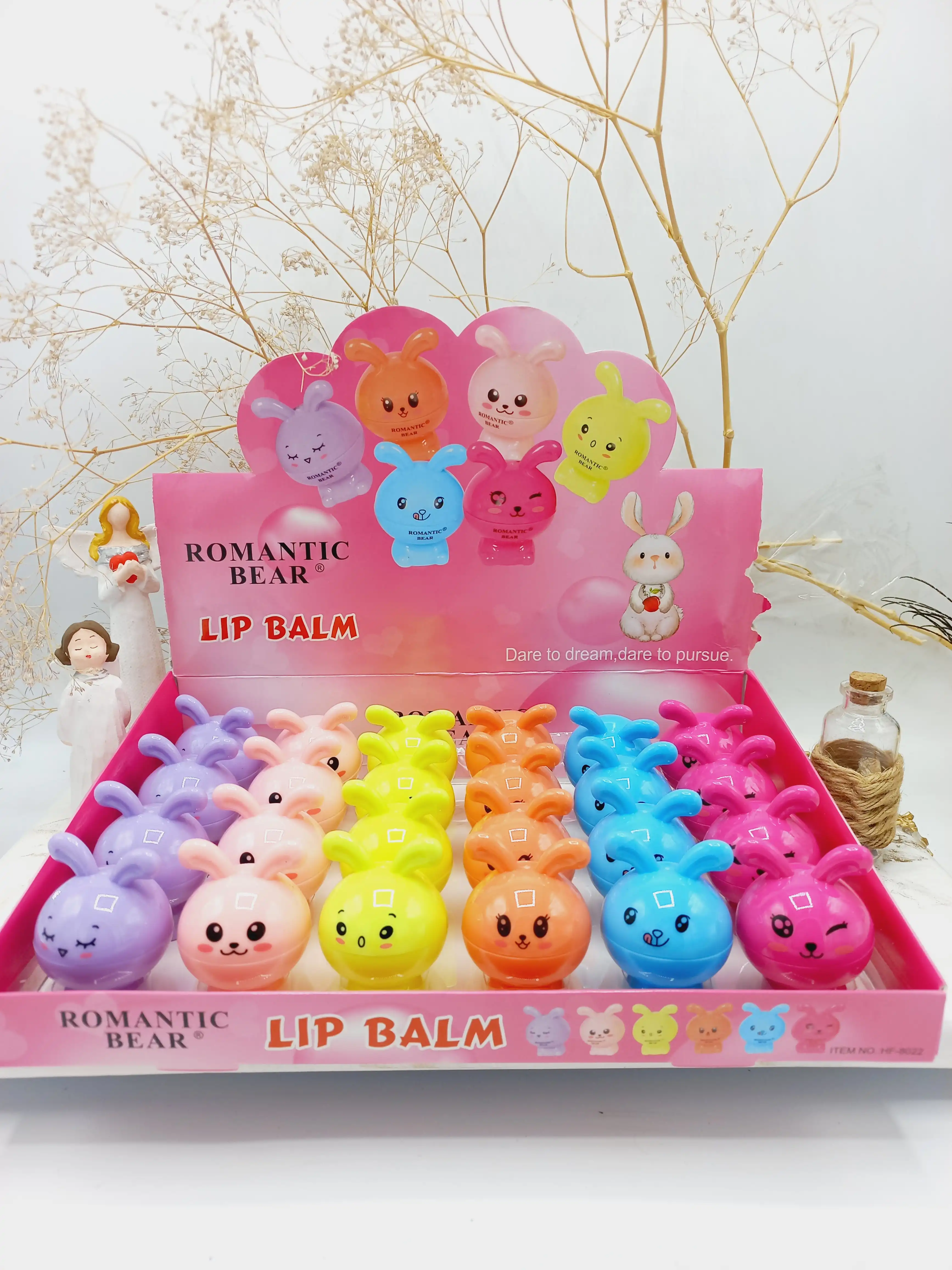 بالم لب طرح خرگوش رمانتیک بر ROMANTIC BEAR کد 8022