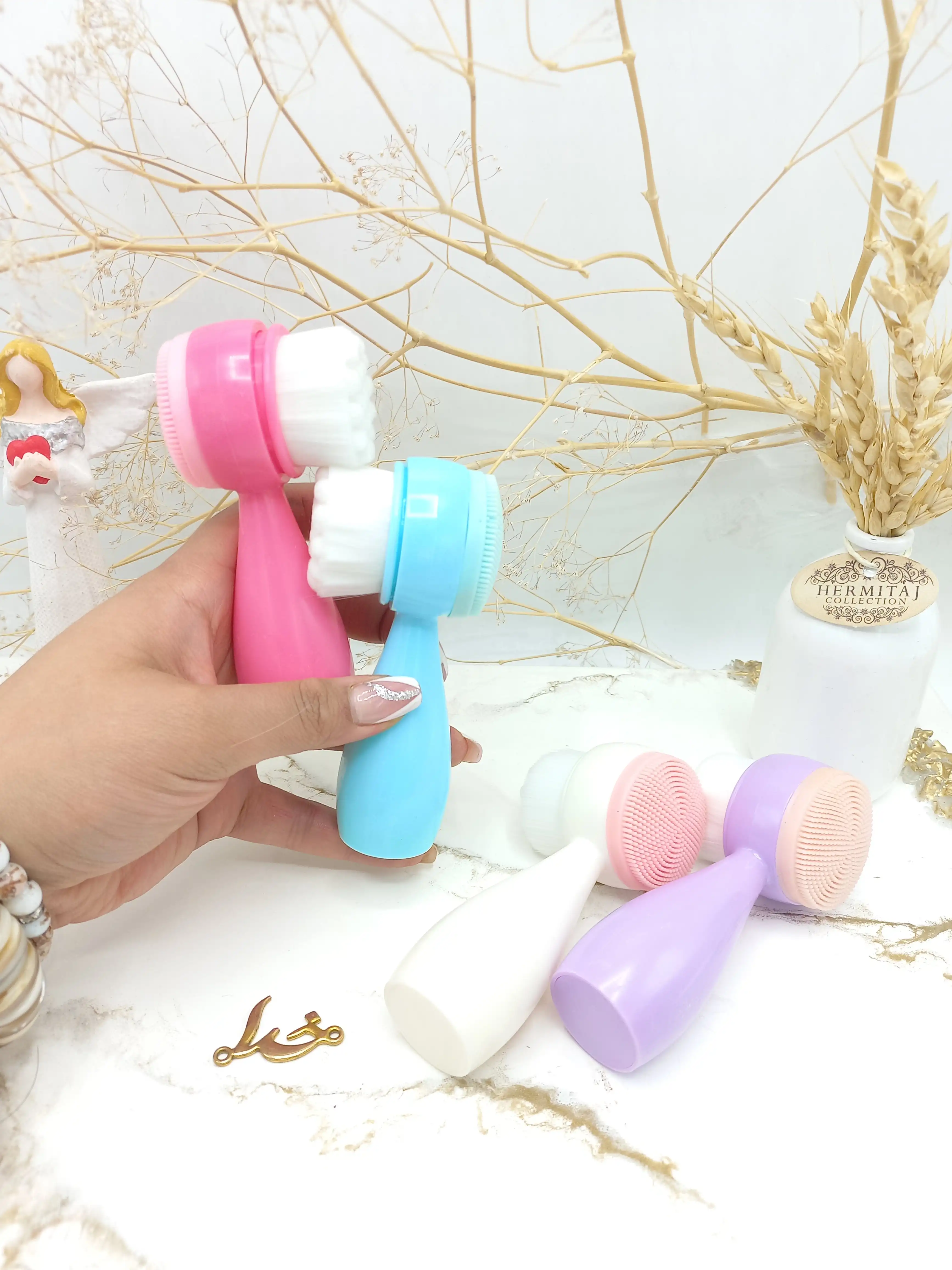 فیس براش دستی سیلیکونی کد 5470