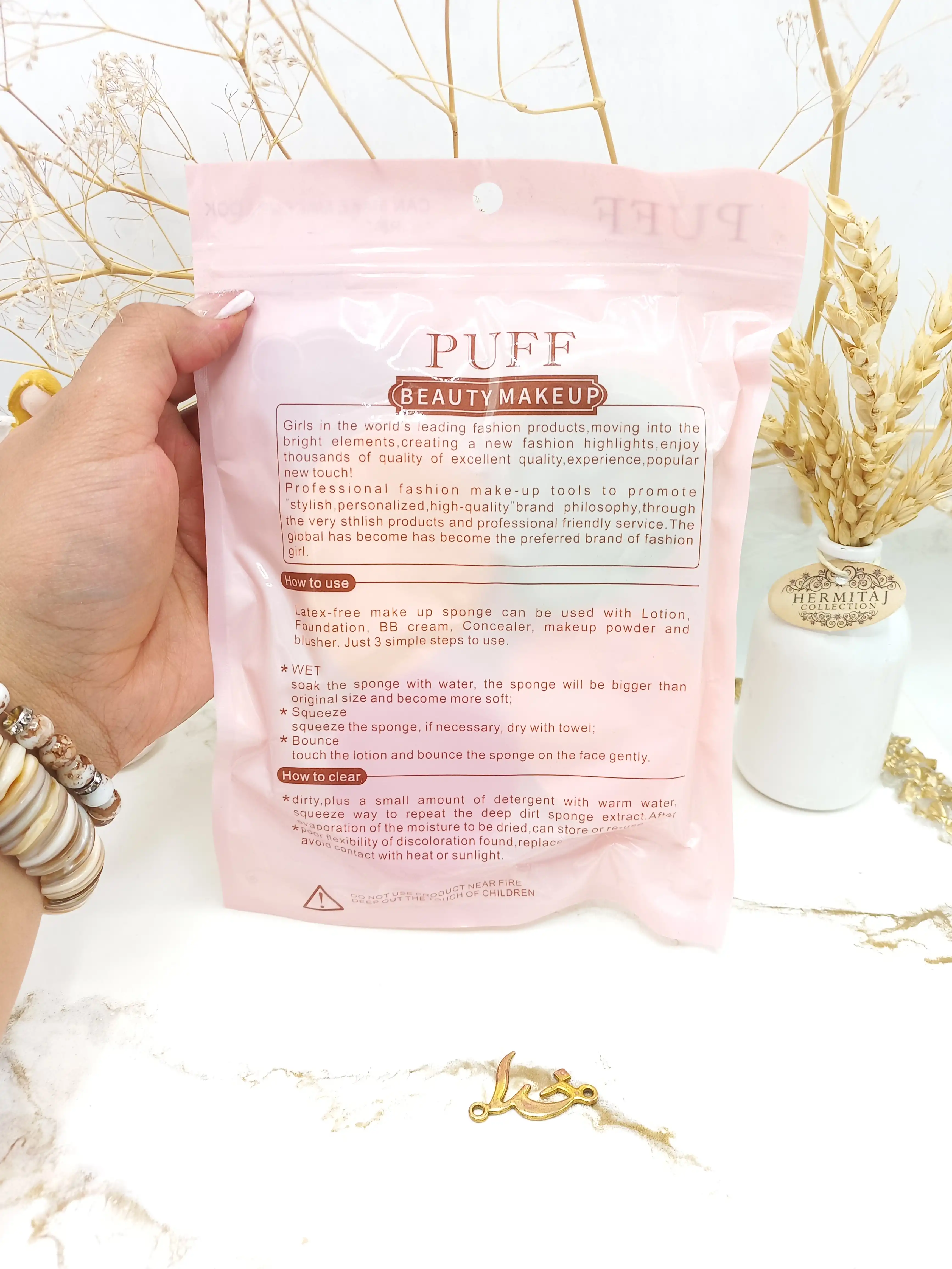بسته 4 عددی پد کیفیت عالی برند PUFF