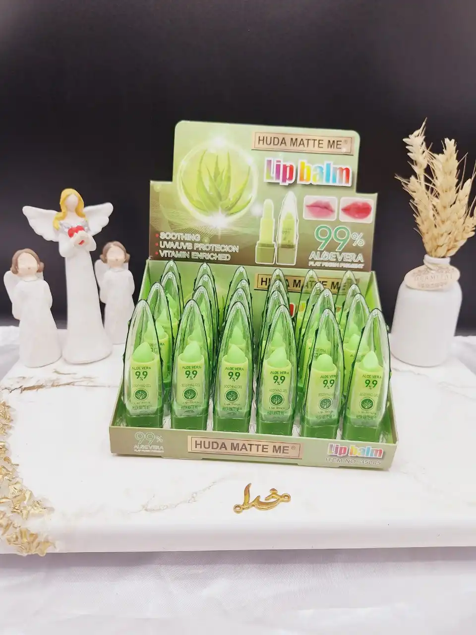 بالم لب 99٪ آلوئه ورا پوکه شیشه ای کد 35005