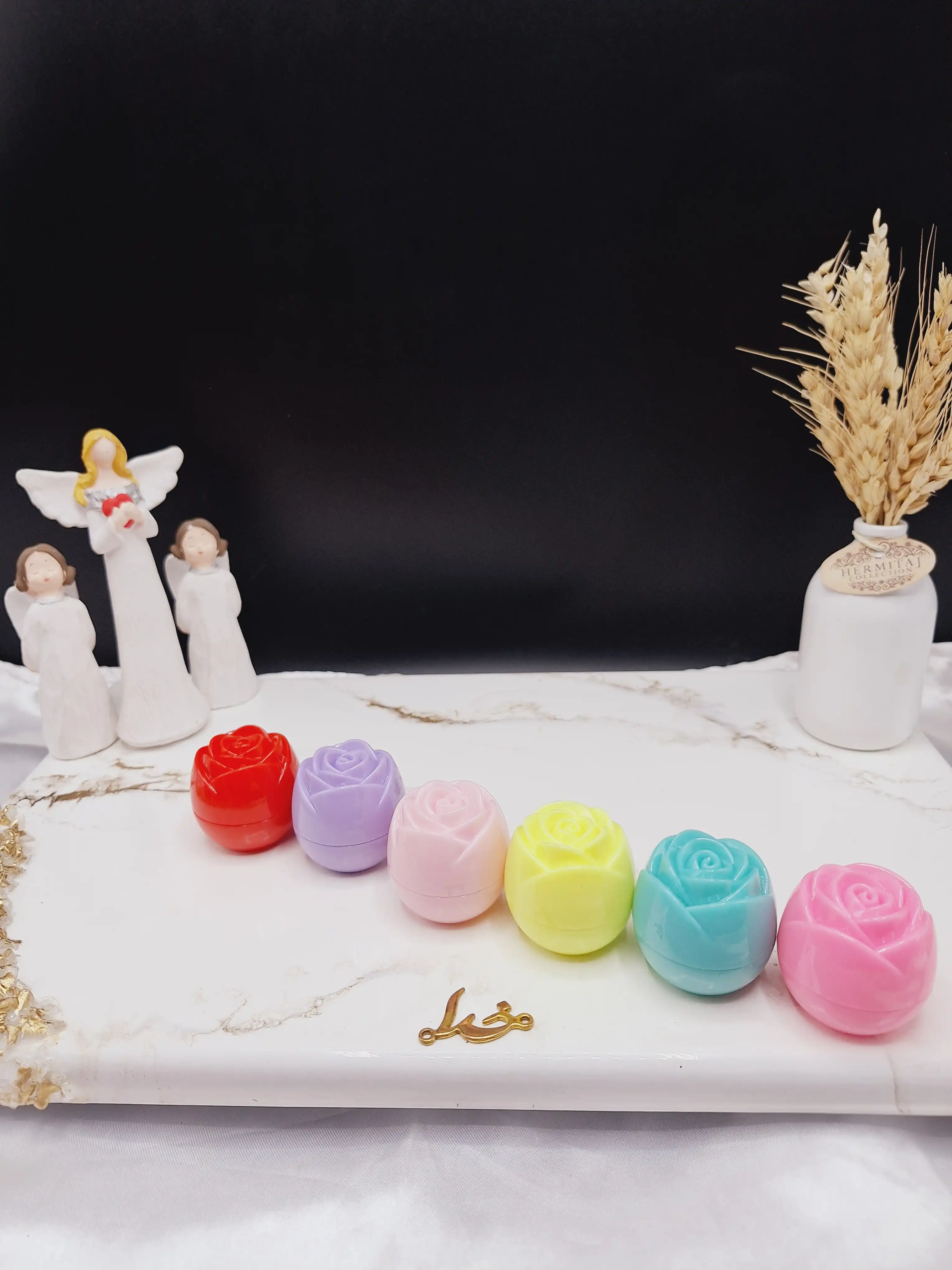 بالم لب طرح گل رز برند مجیک MAGICکد LS824