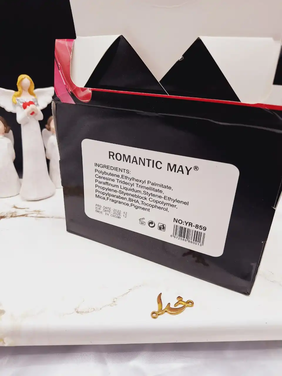 پک 6عددی رژ مایع برند رومانتیک مای ROMANTIC MAY پک B کد YR_859