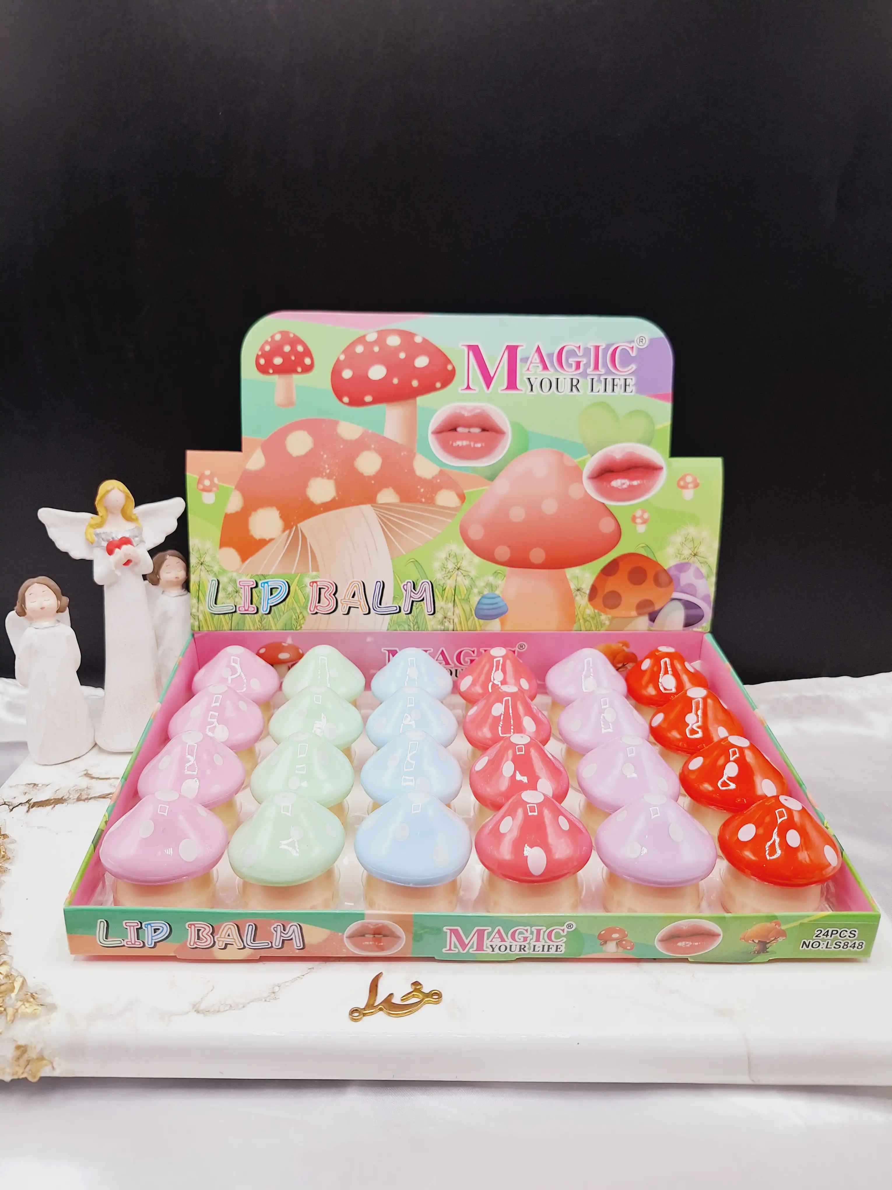 بالم لب طرح قارچی مجیک MAGIC کد LS848