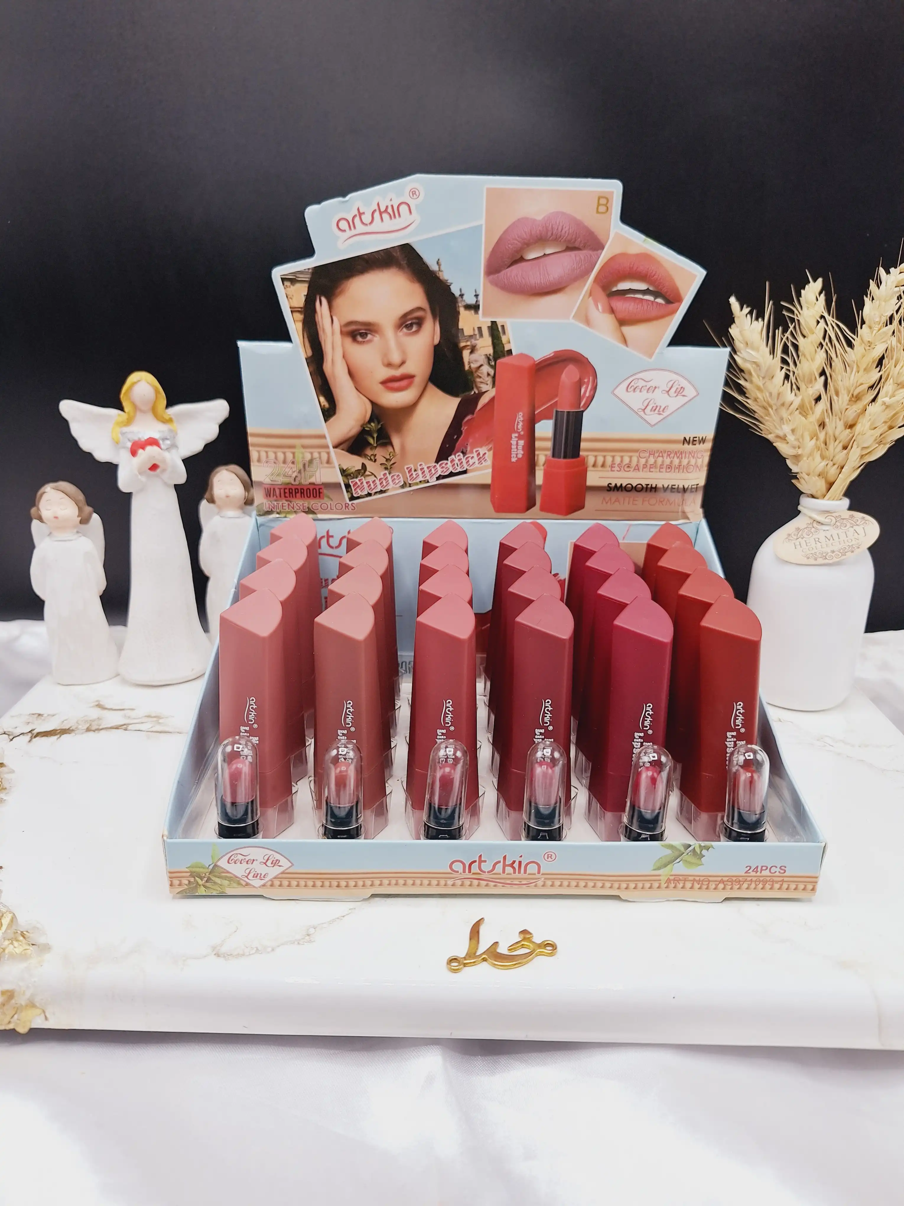 پک رژ جامد 6 تایی ضدآب آرت اسکین artskin کد SA971093_1