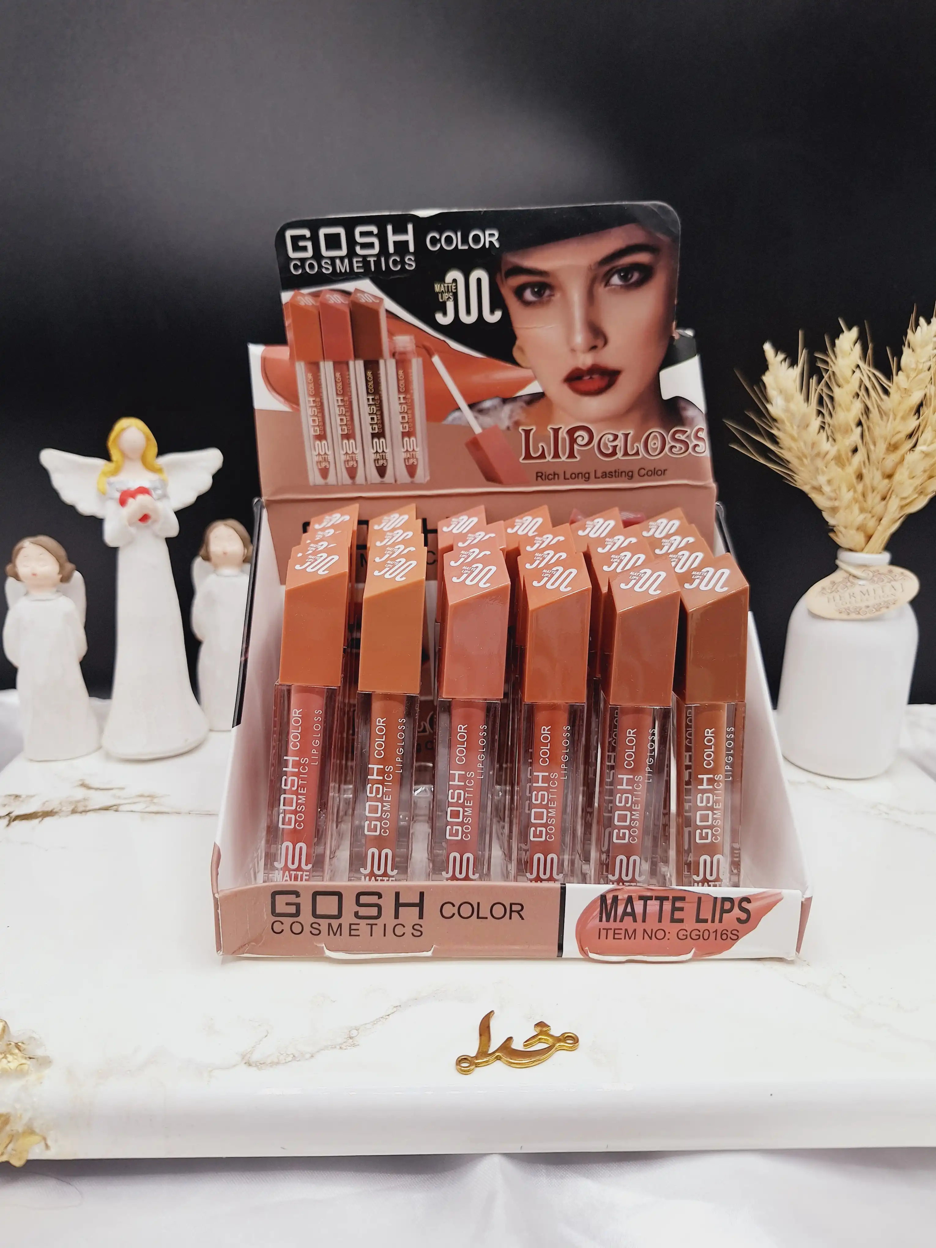 پک 6تایی رژ مایع برند گاش کالر GOSH COLOR کد GG016S