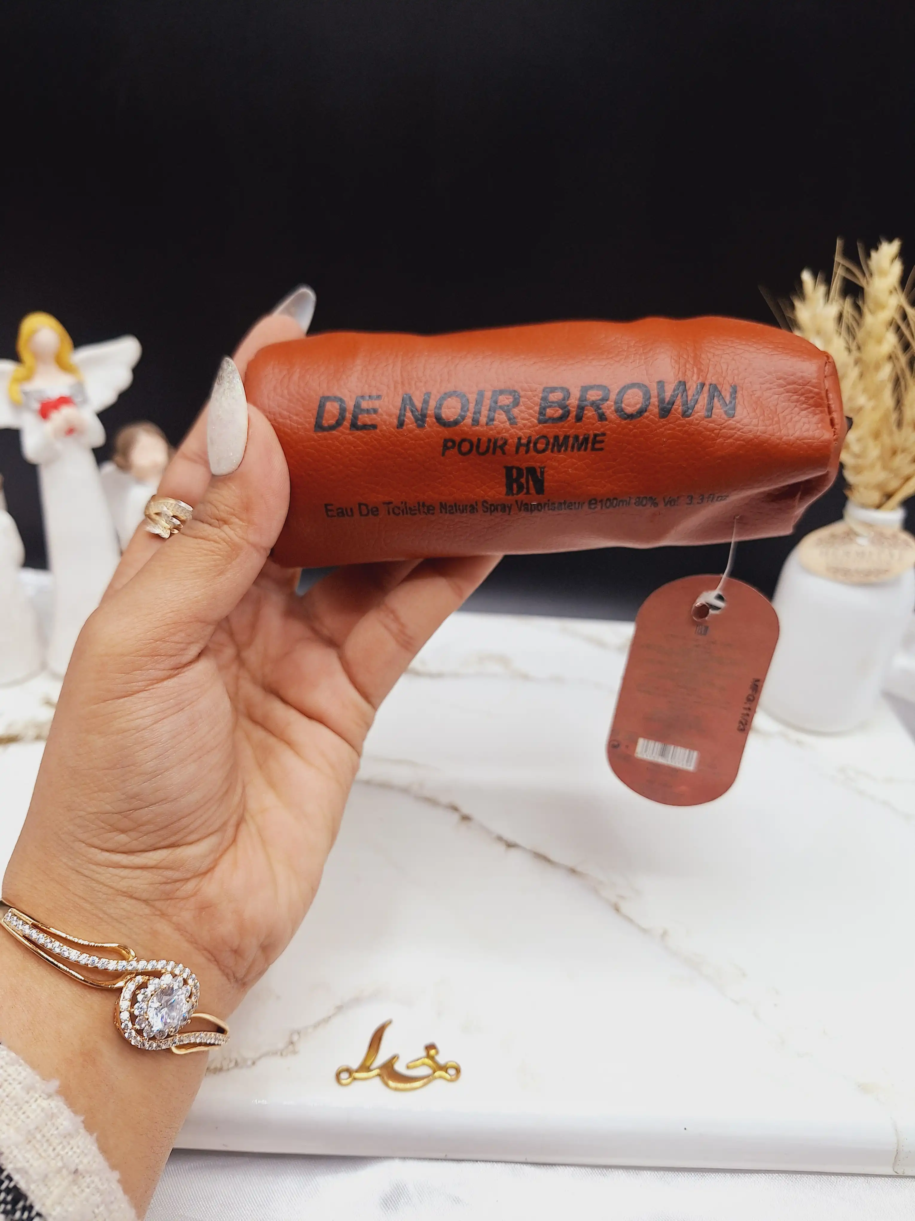 ادکلن مردانه کیفی برند DE NOIR BROWN اماراتی کد 4823