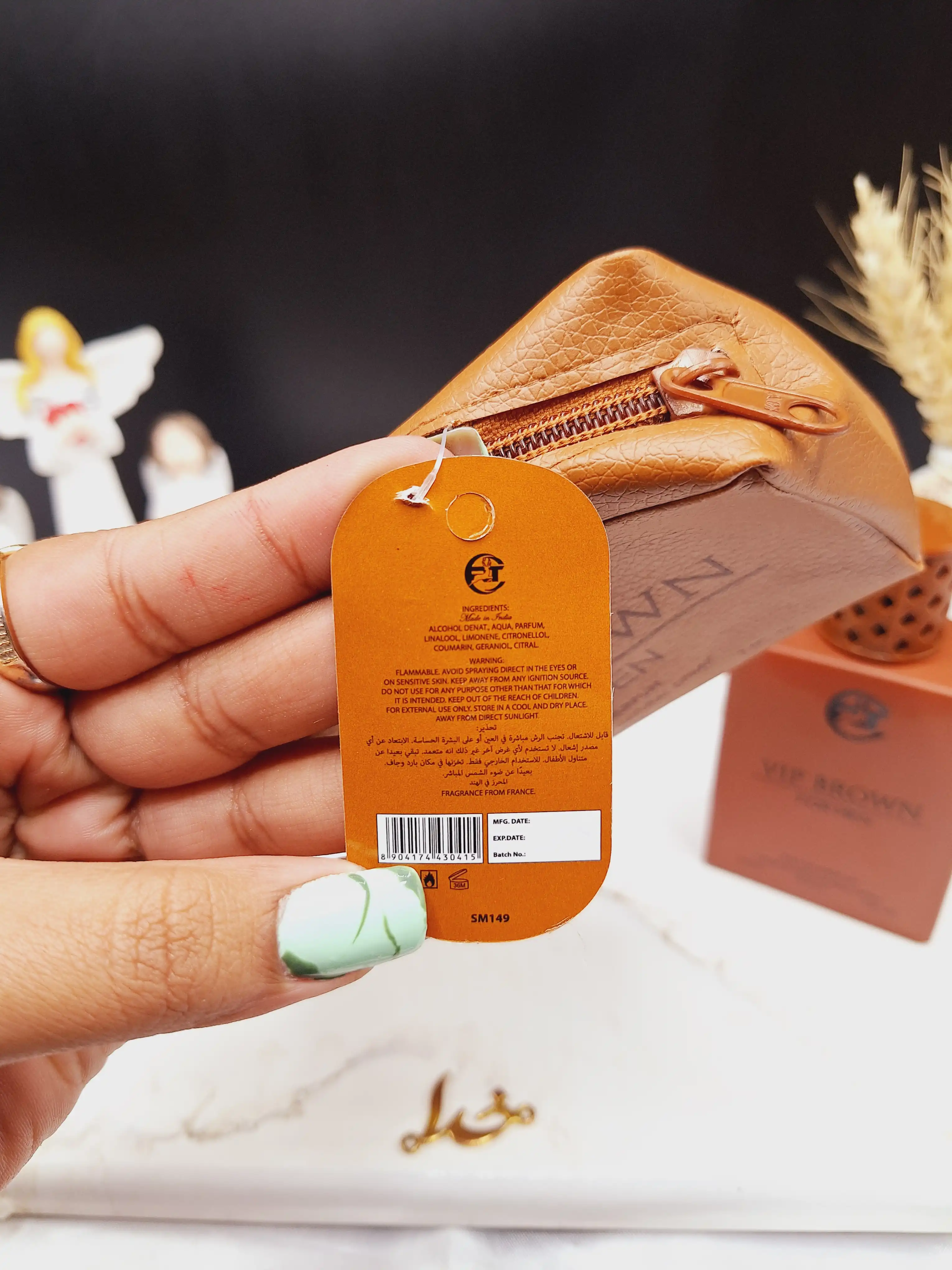 ادکلن کیفی مردانه برند VIP BROWN