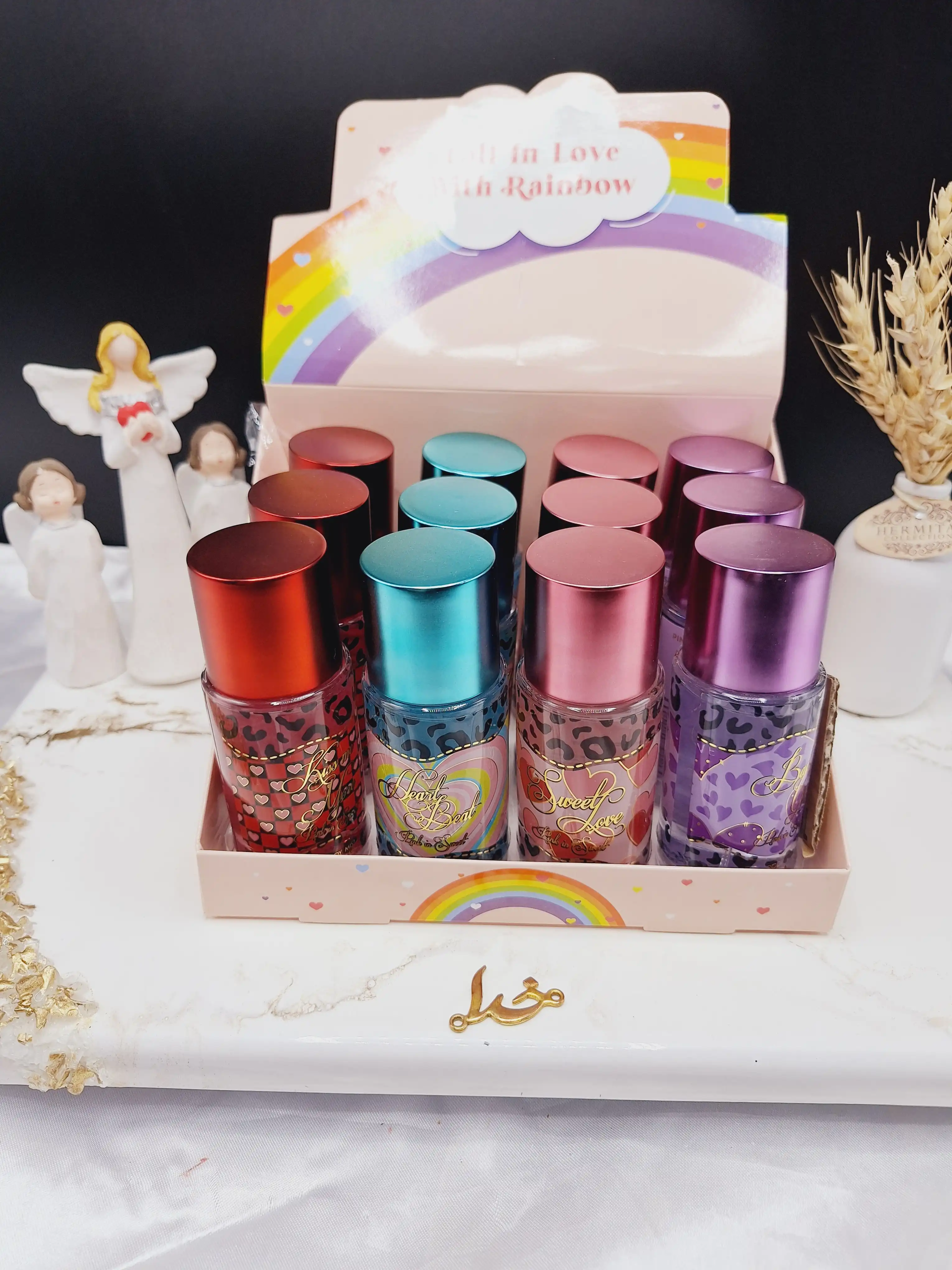 مینی بادی اسپلش 88 میل پلنگی دخترانه Fall In Love With Rainbow