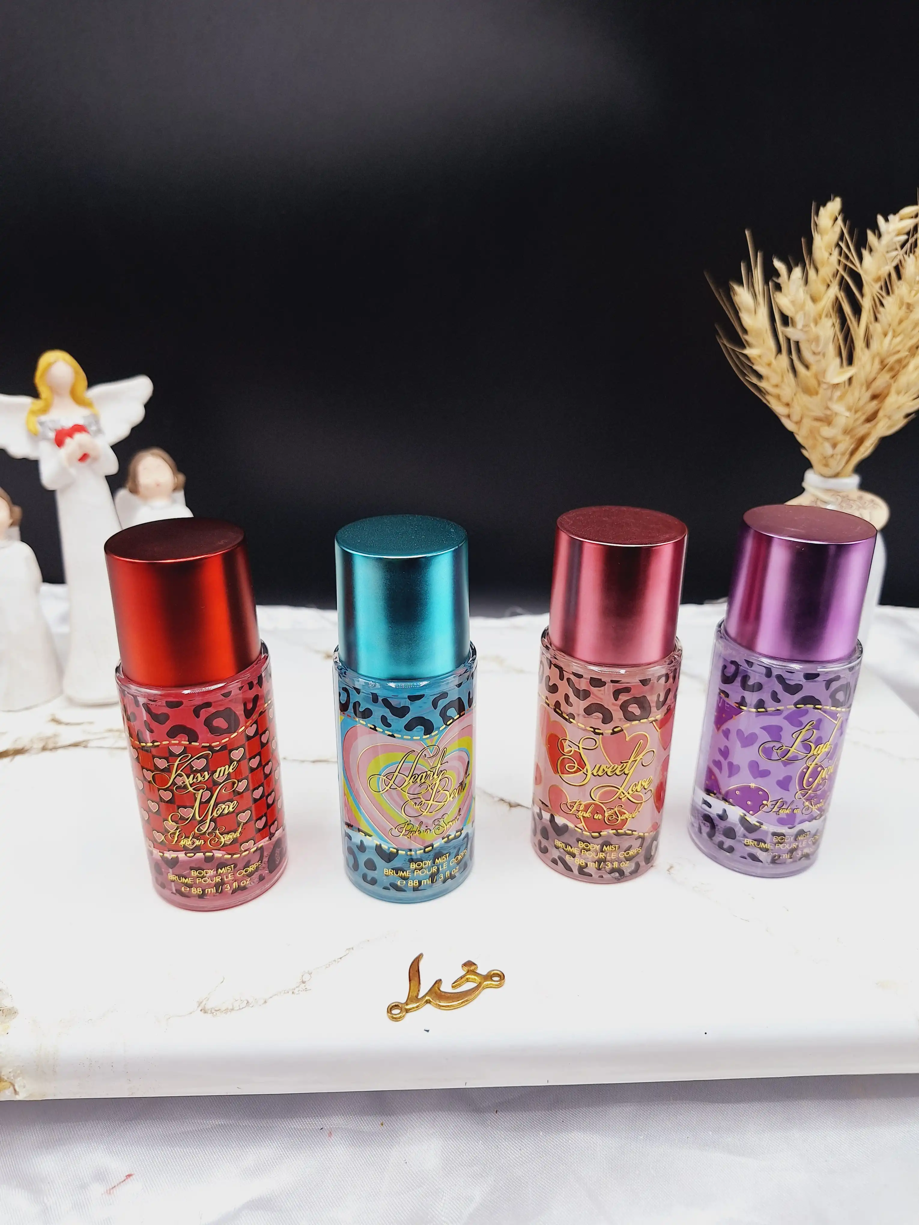 مینی بادی اسپلش 88 میل پلنگی دخترانه Fall In Love With Rainbow